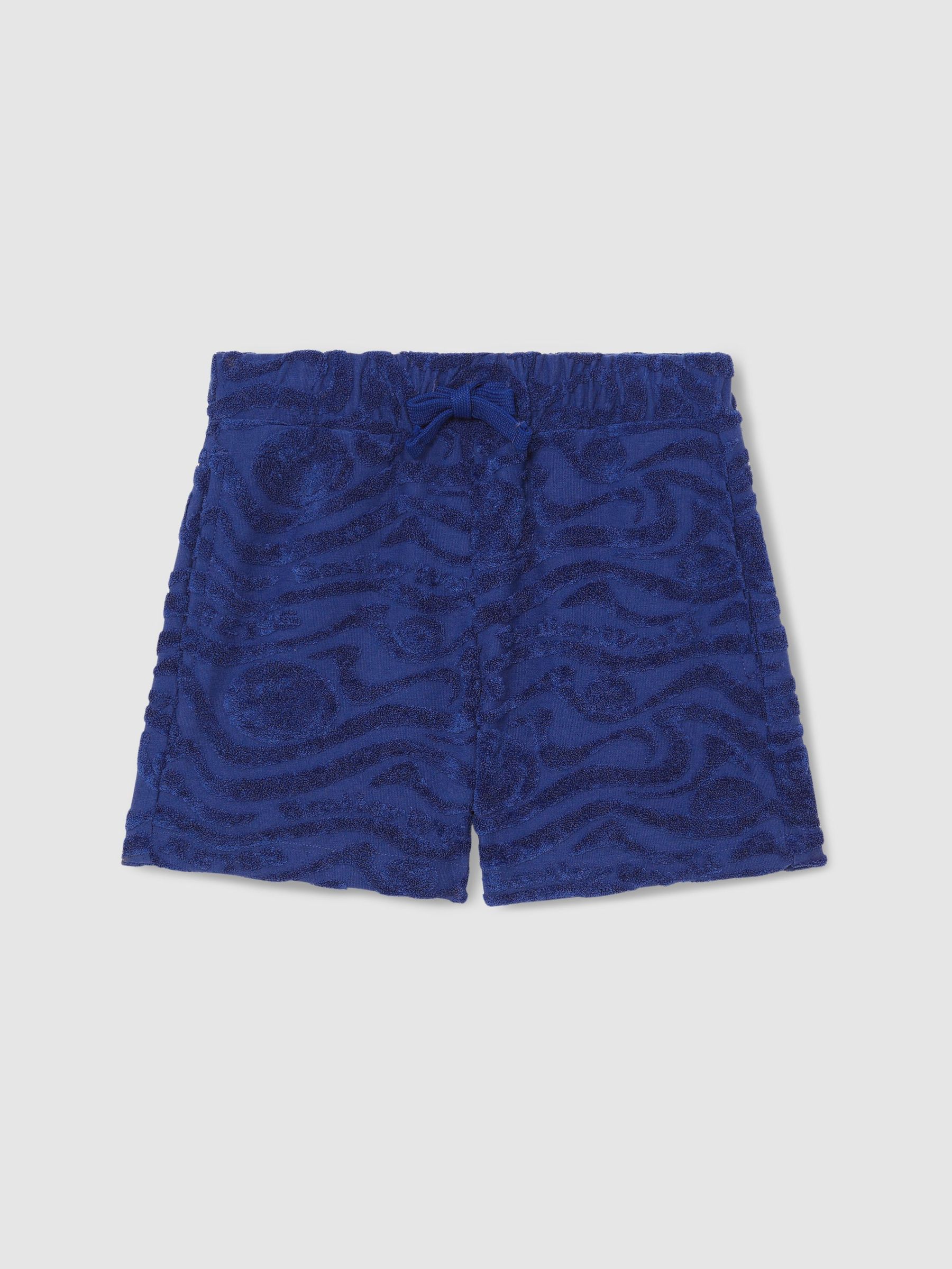 13-14 yrs SmileyWorld | Reiss Wave Texture Shorts in Bright Blue (W58383) | £42