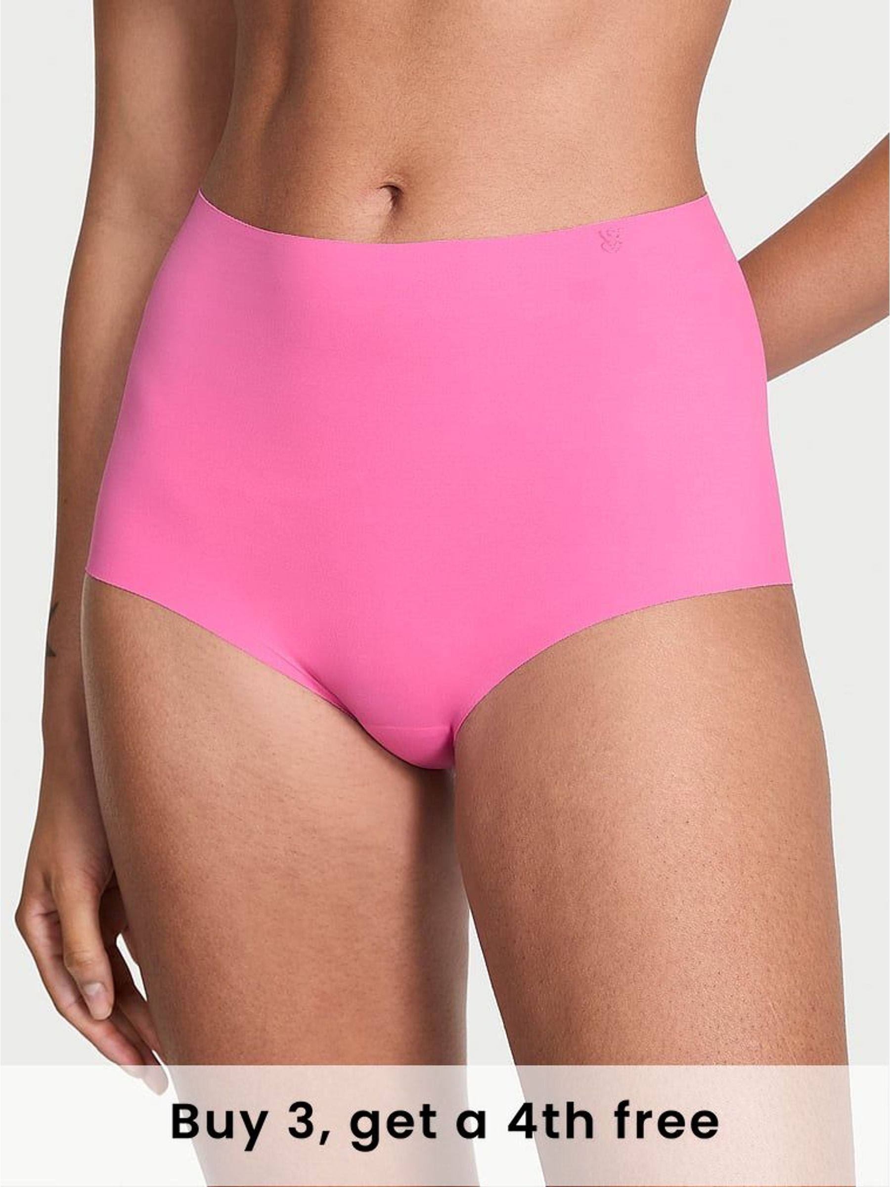 Rose Garden Pink Brief Print Knickers (W58890) | £9