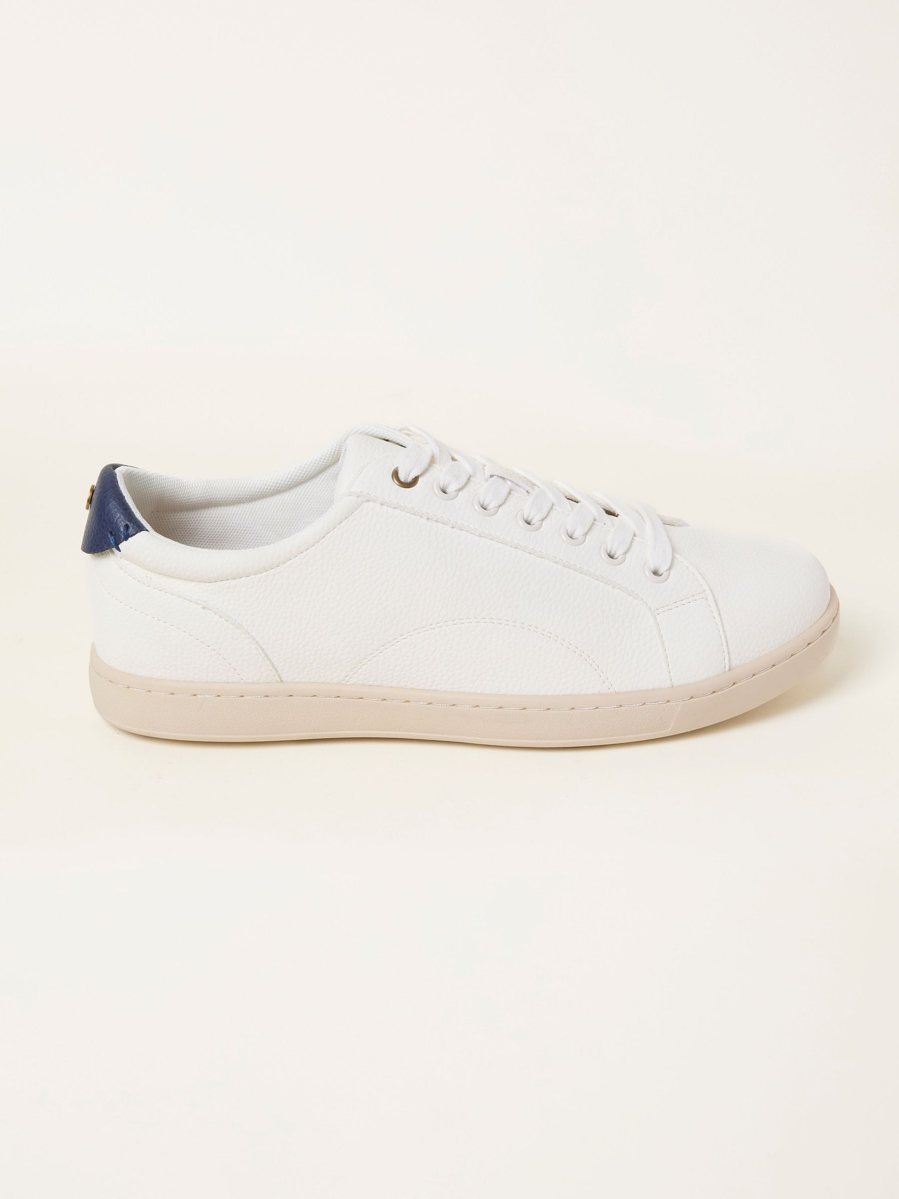 White Mens PU Trainer (W63925) | £55