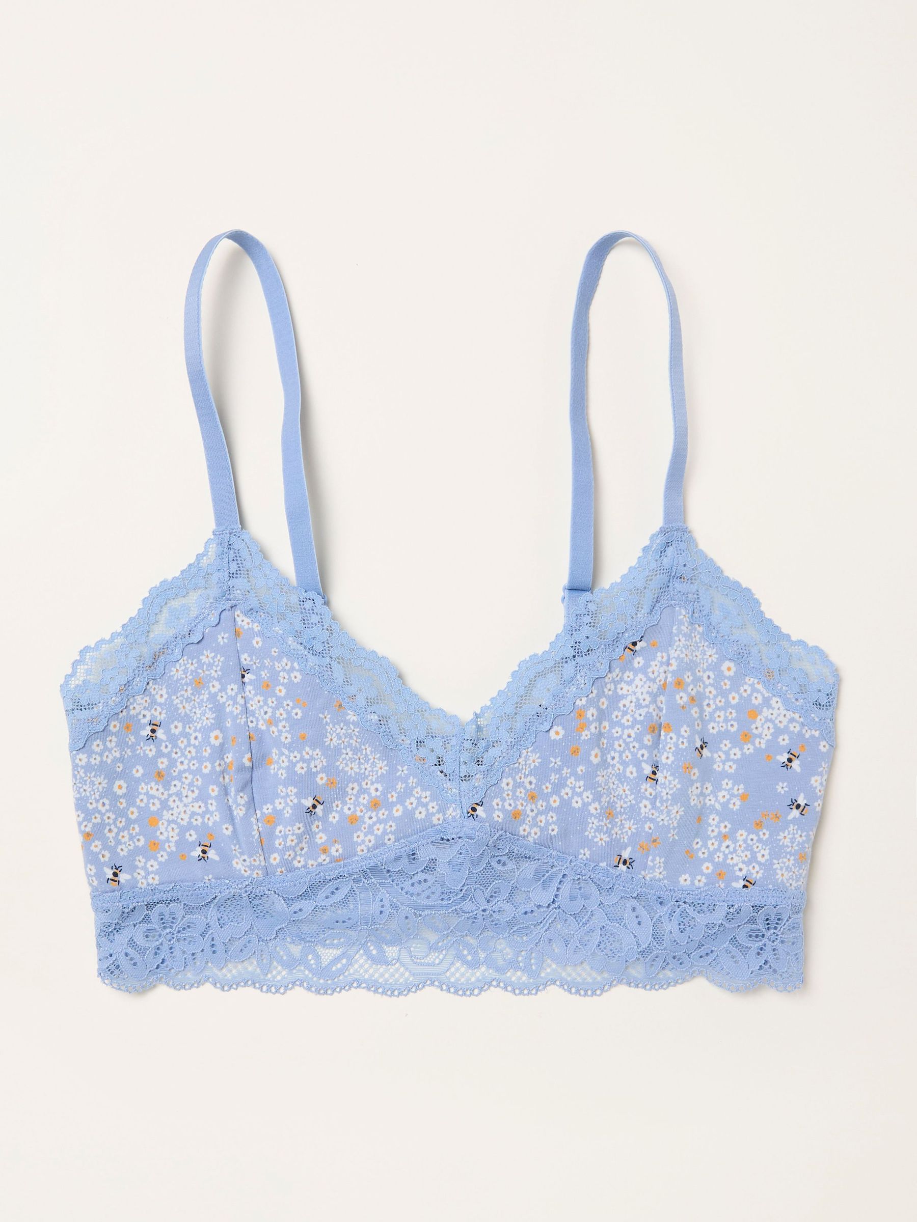 Blue Bee Floral Bralette (W66024) | £18