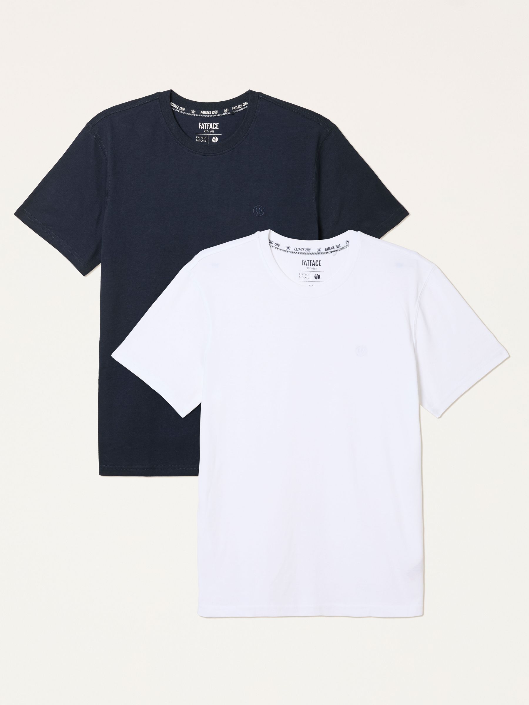 White Short Sleeve Tshirts 2 Pack (W66261) | £32.50