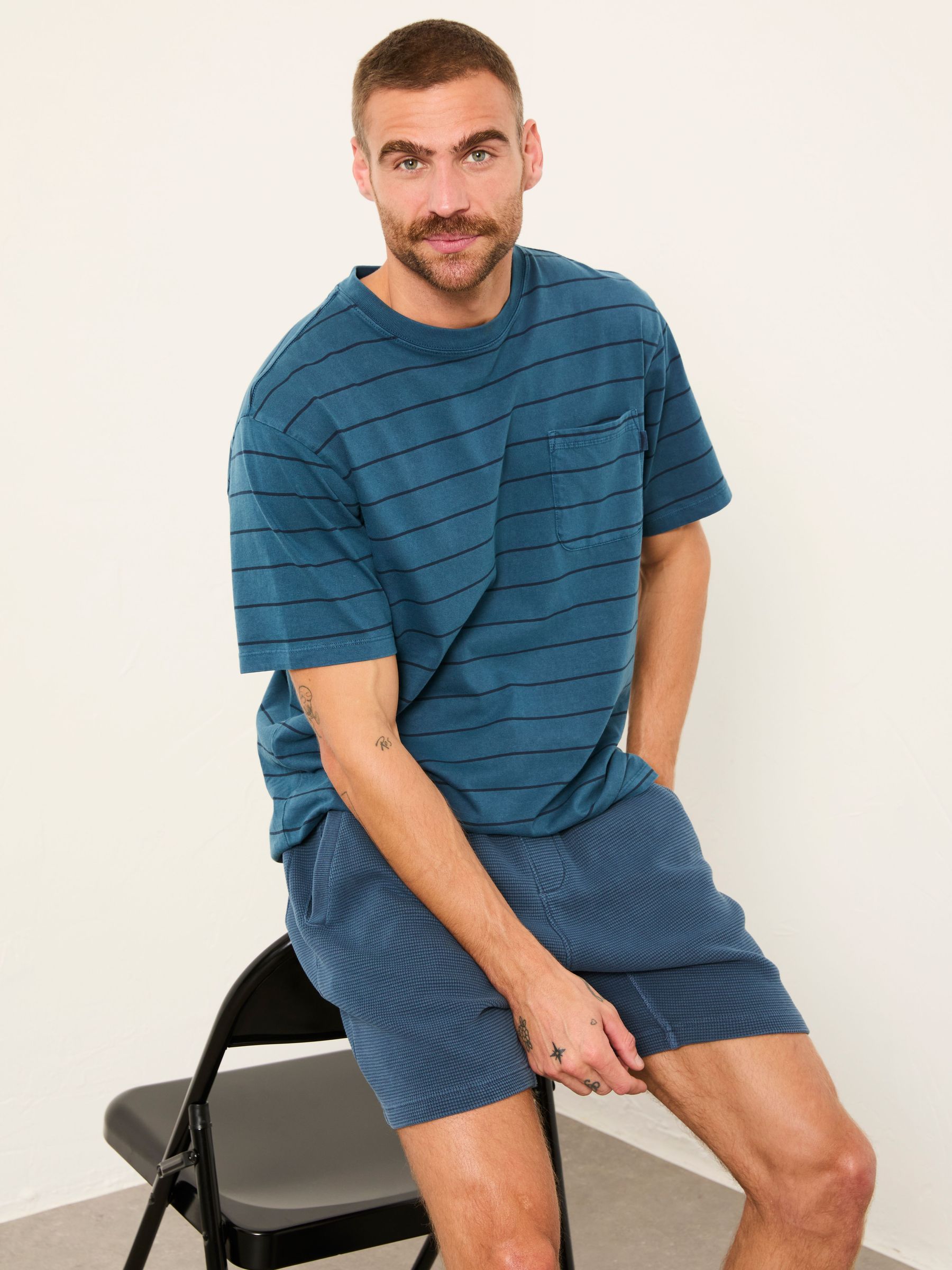 Wye Blue Denim Short (W66766) | £35