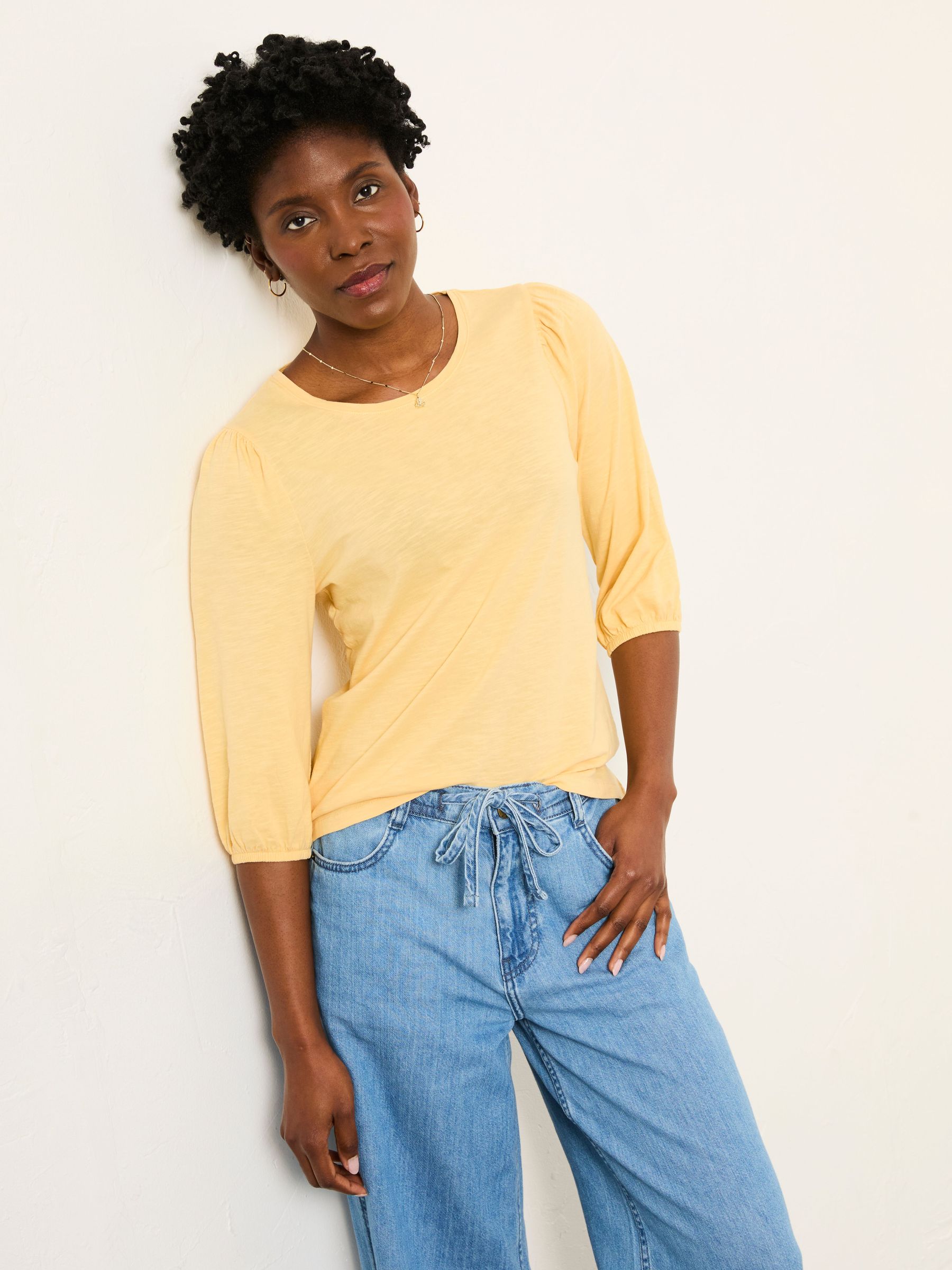 Jenny Yellow Top (W66839) | £29.50
