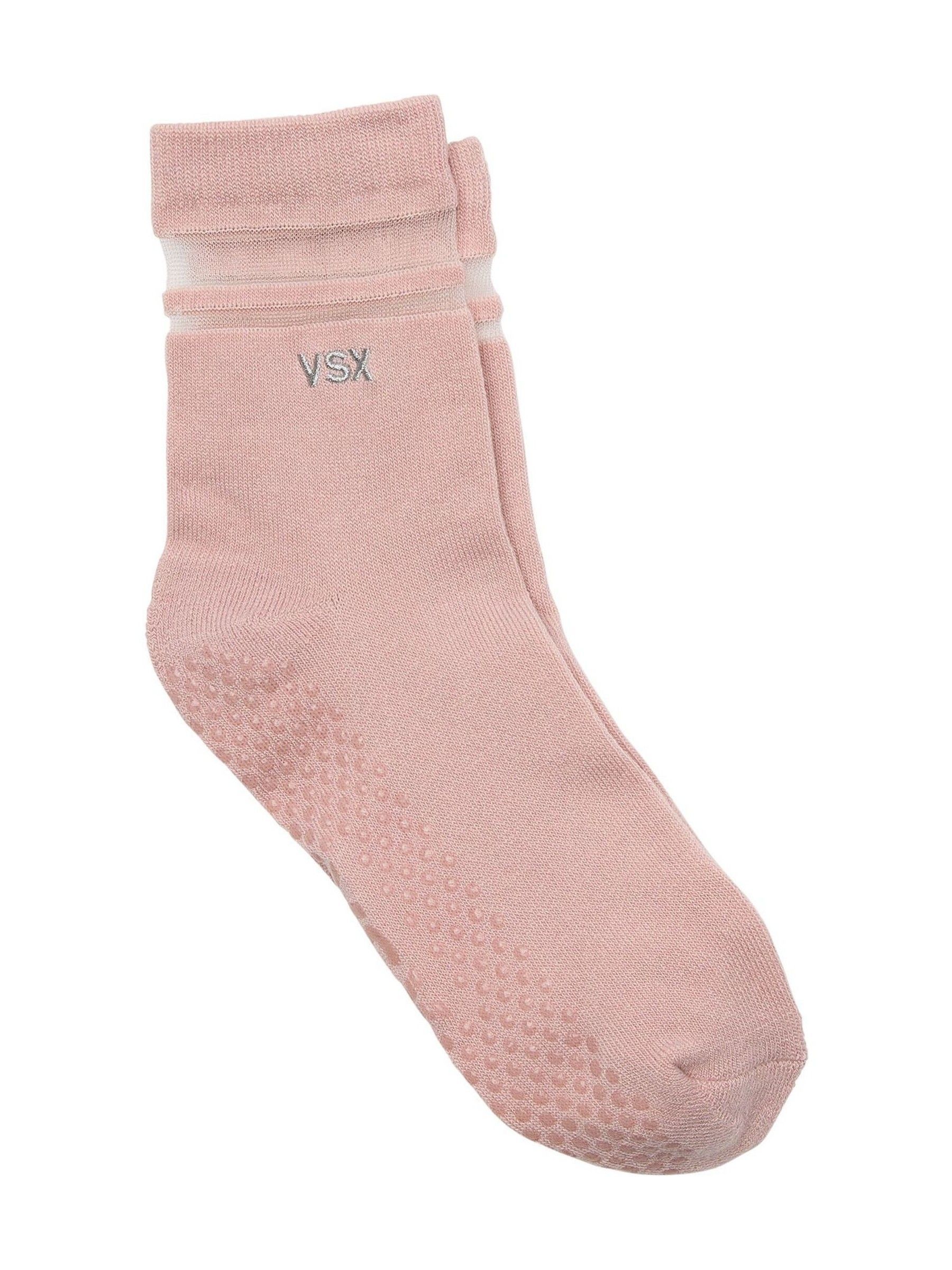 Bare All Pink VSX Sports Grip Socks (W67088) | £9