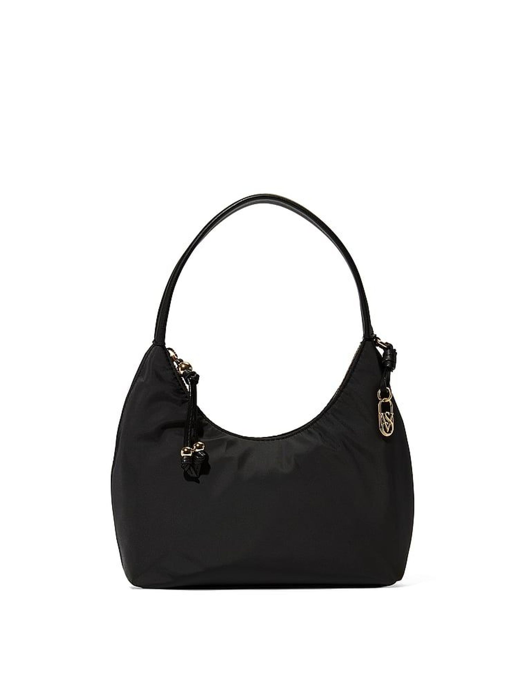 Black Small Hobo Bag (W67104) | £55