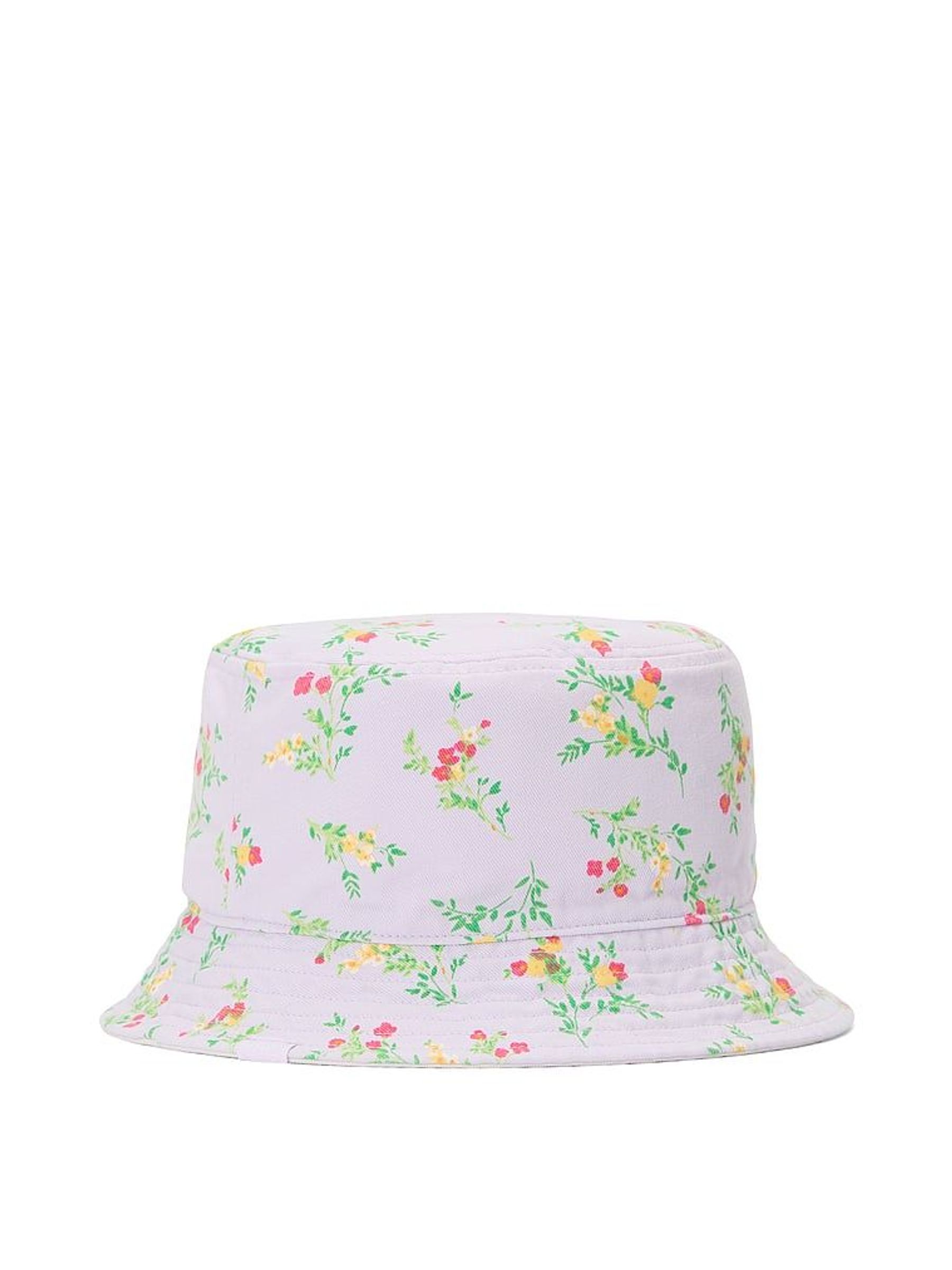 Purple Whisper Floral Reversible Bucket Hat (W68911) | £25