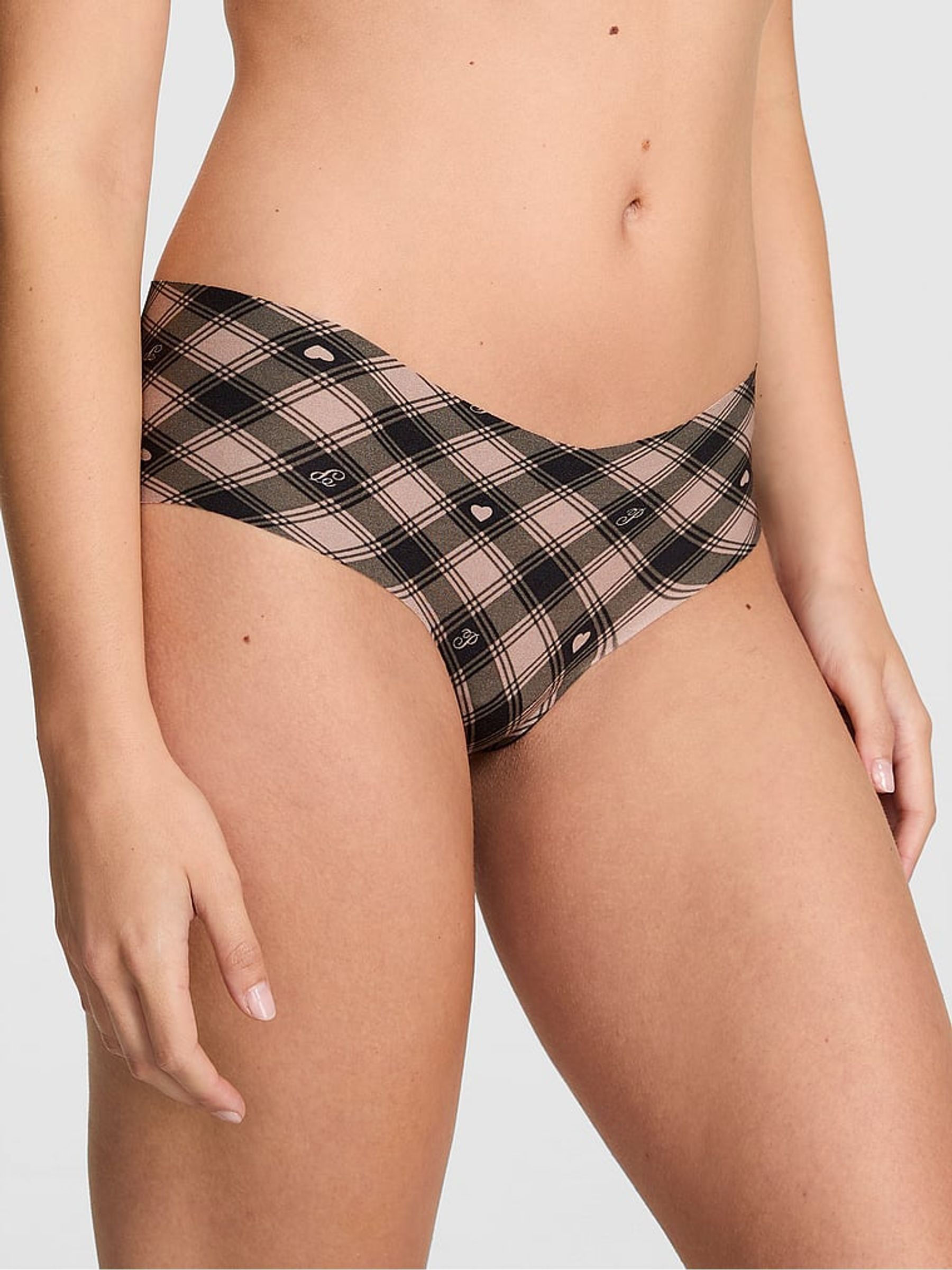 Iced Coffee Bown Hipster No Show Knickers (W71455) | £10