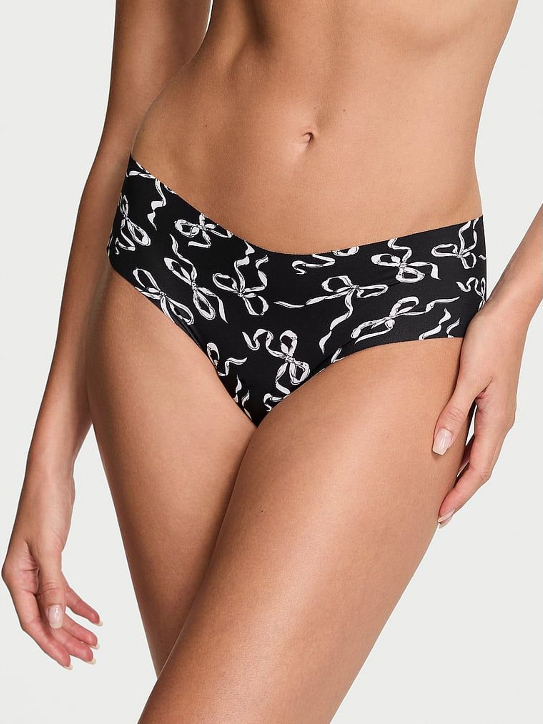 Black Bows Cheeky Knickers (W71614) | £10