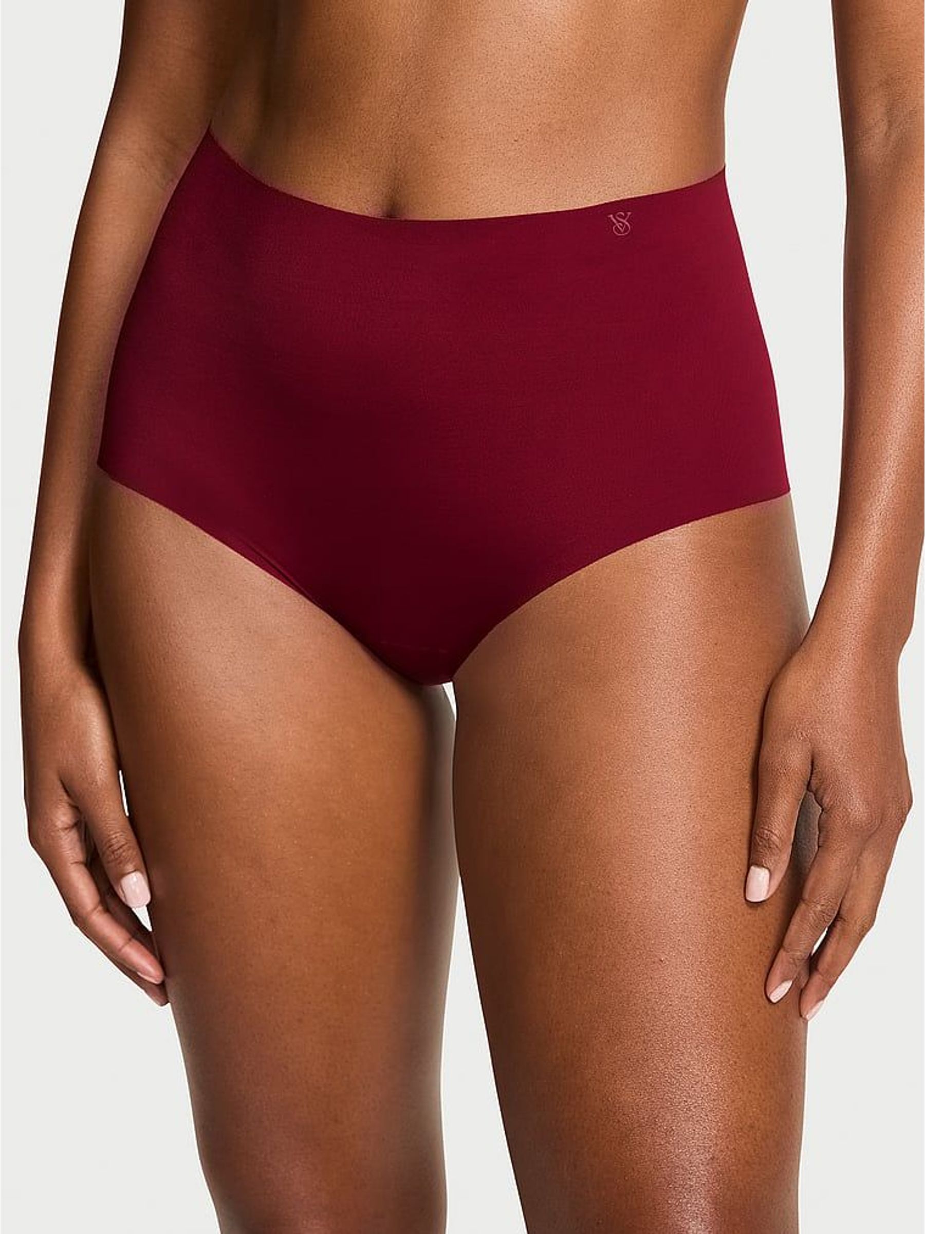 Sangria Red Brief Knickers (W71712) | £10
