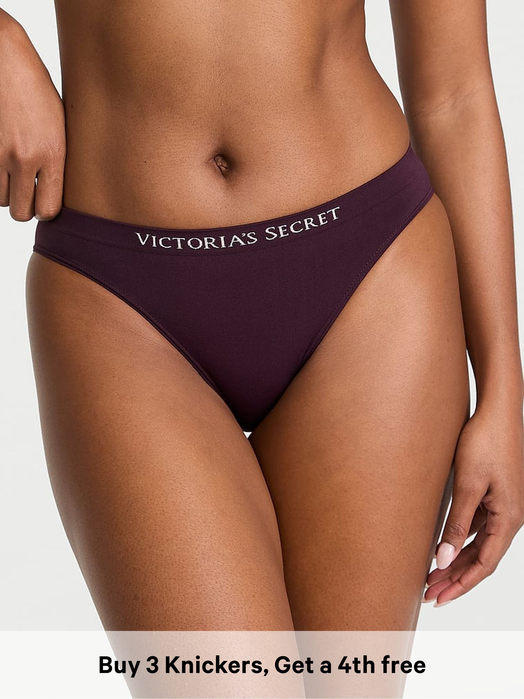 Winter Wine Red Bikini Knickers (W72078) | £9