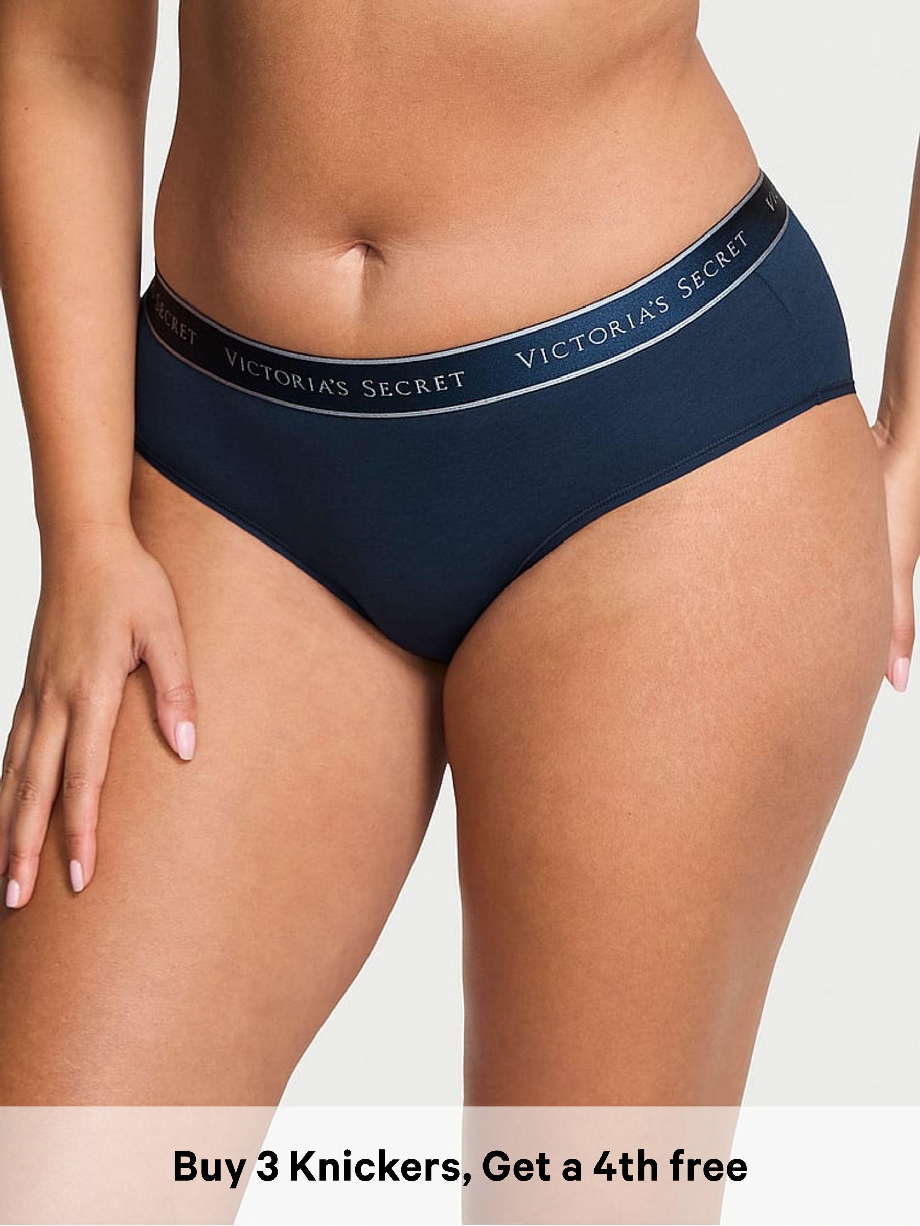 Dress Blue Hipster Logo Knickers (W72095) | £9