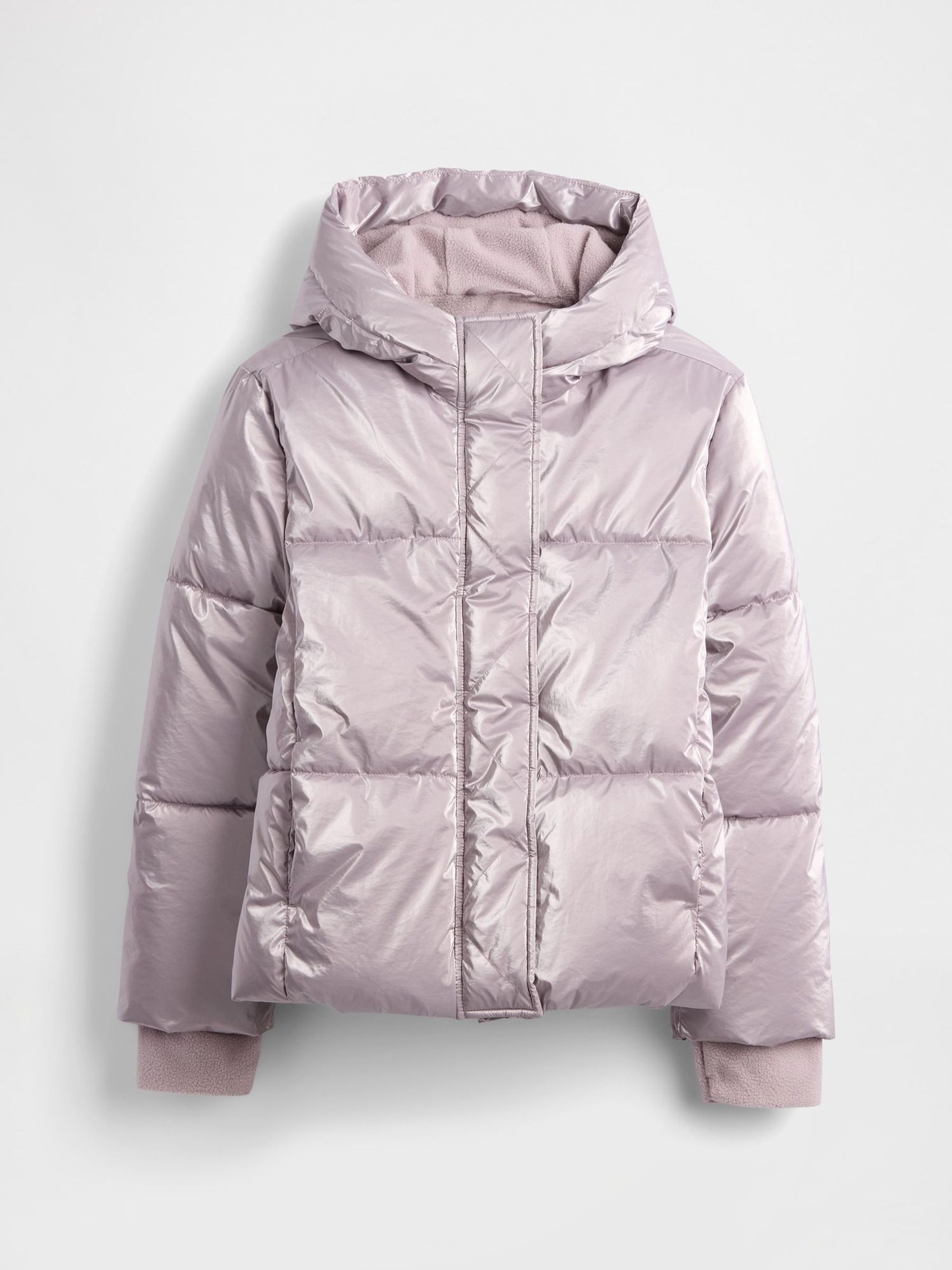 Pink Puffer Jacket (4-13yrs) (W73227) | £60