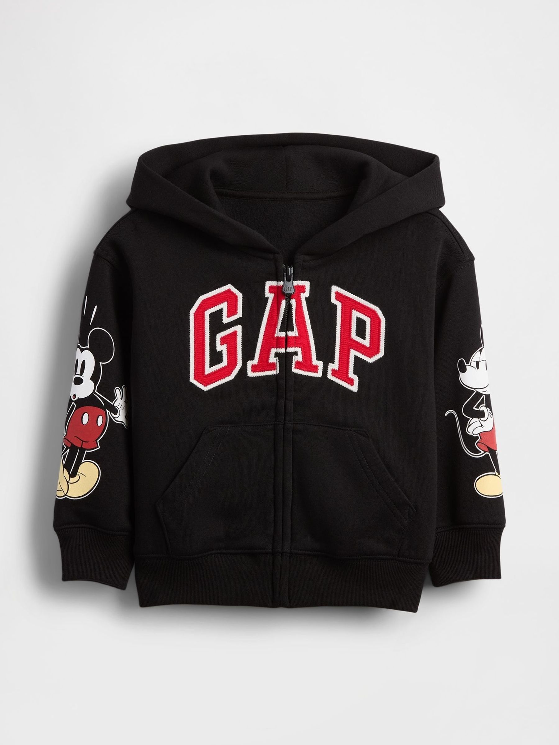 Black Disney Vintage Soft Zip Hoodie (6mths-5yrs) (W73234) | £35