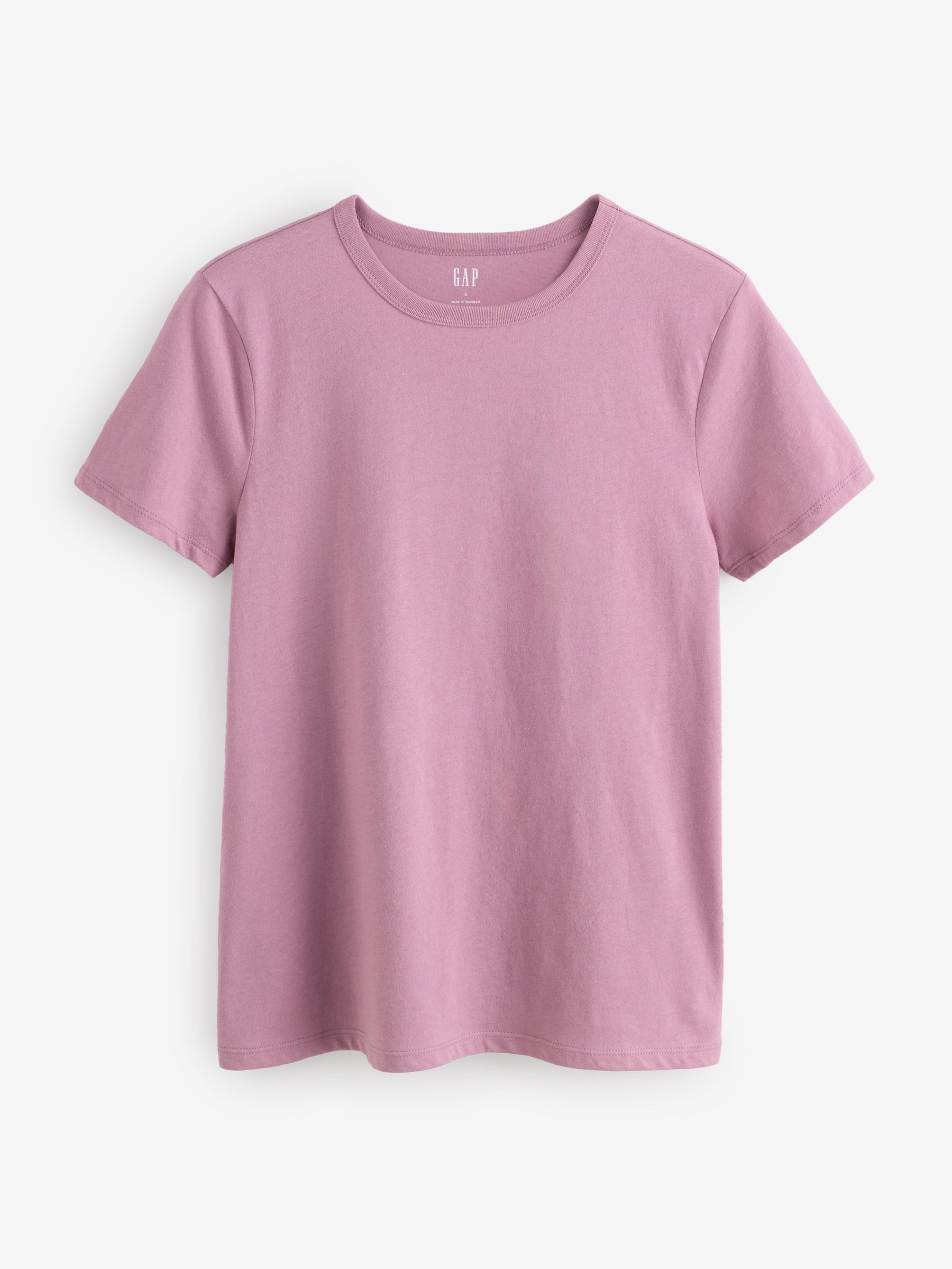 Pink Crew Neck Favourite Cotton Short Sleeve T-Shirt (W73248) | £12