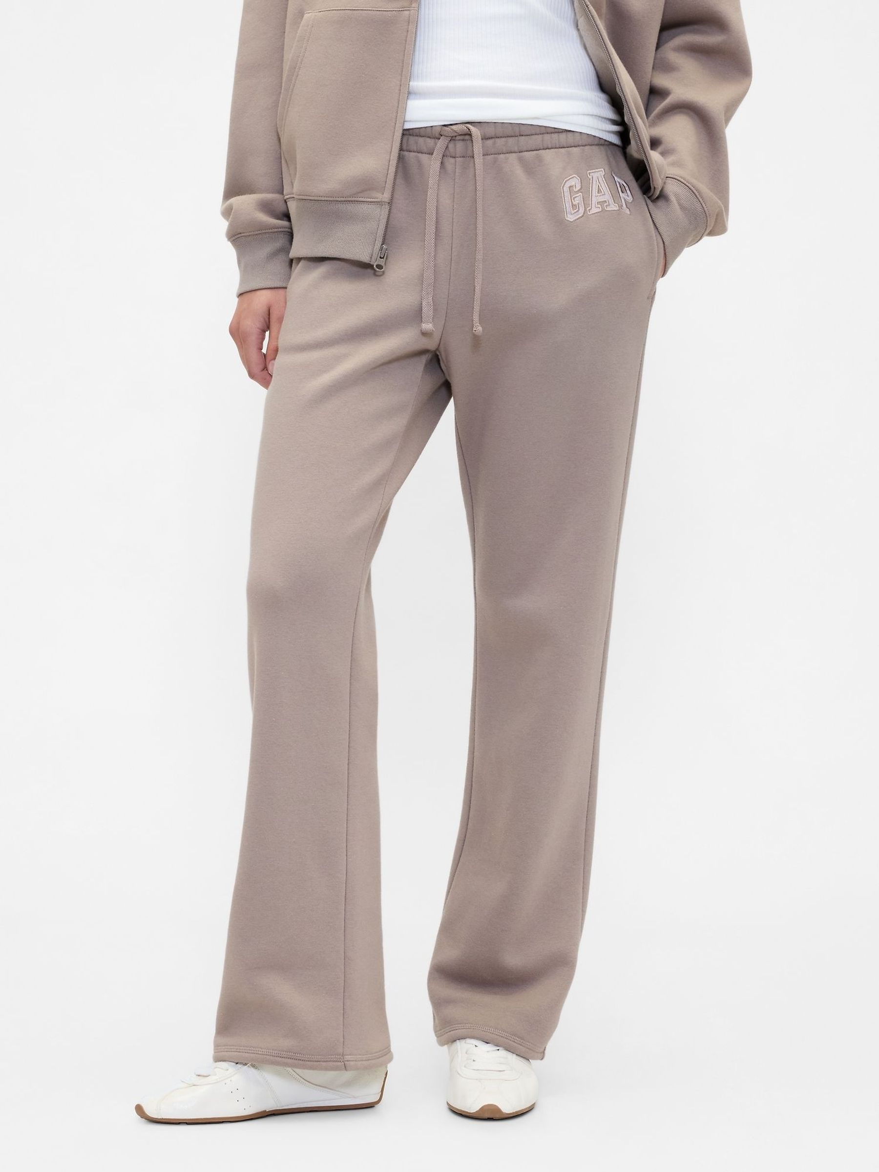 Brown Logo Straight Joggers (W73251) | £30