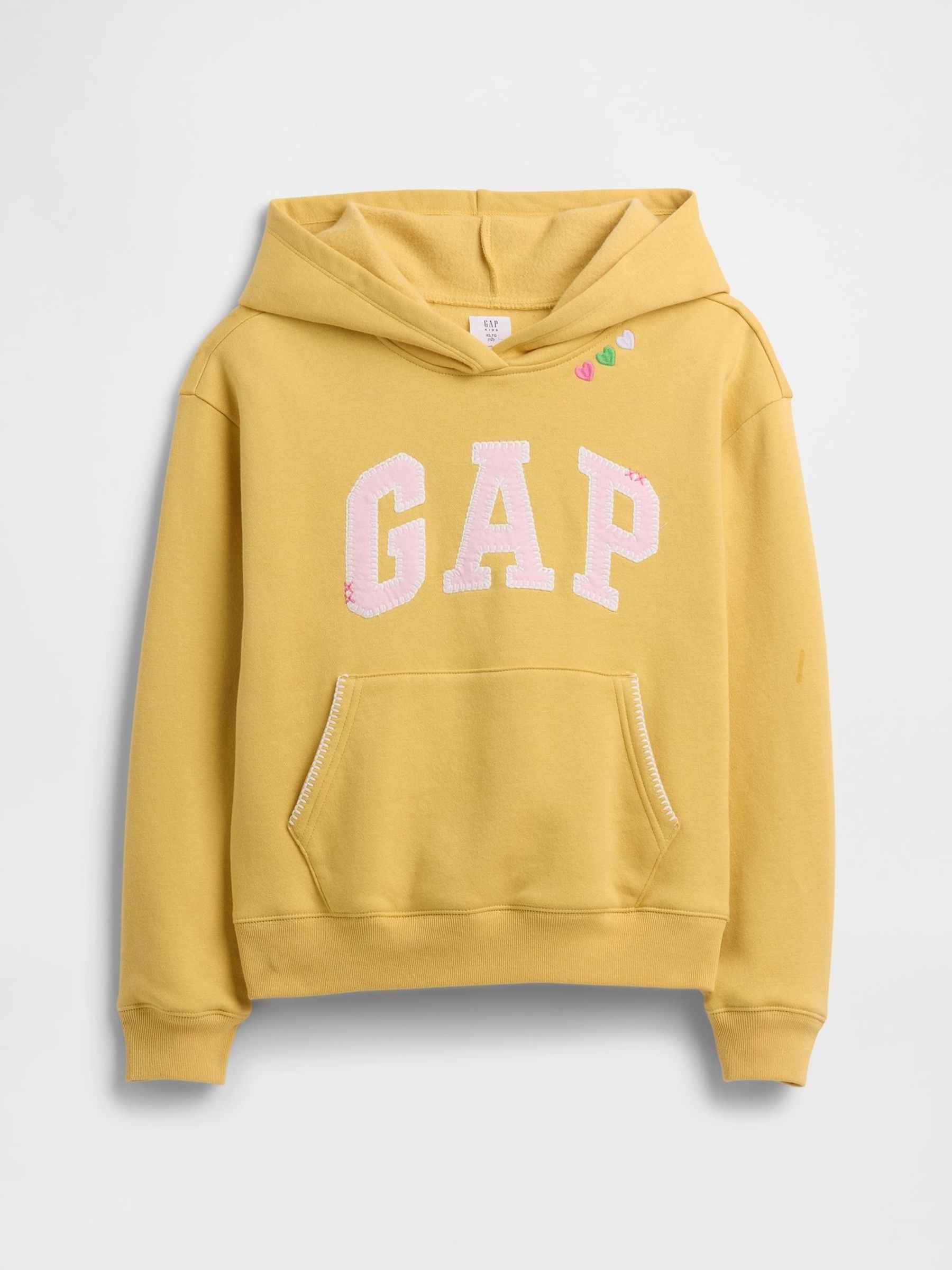 Grey Relaxed Logo Hoodie (W73289) | £20