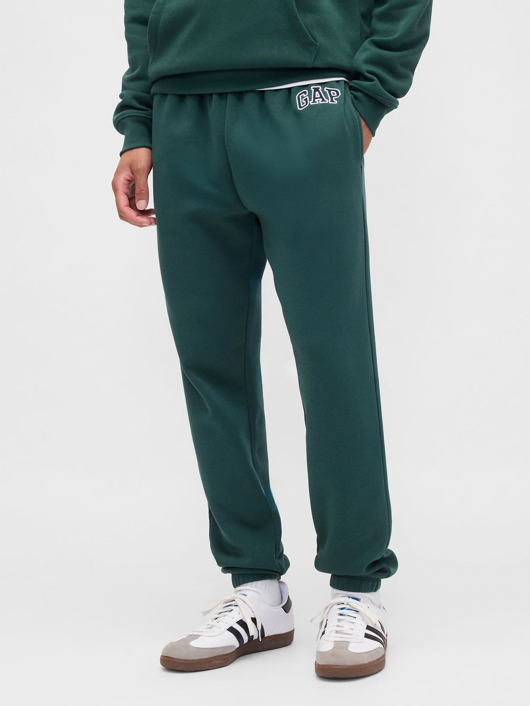 Green Relaxed Logo Joggers (W73308) | £30