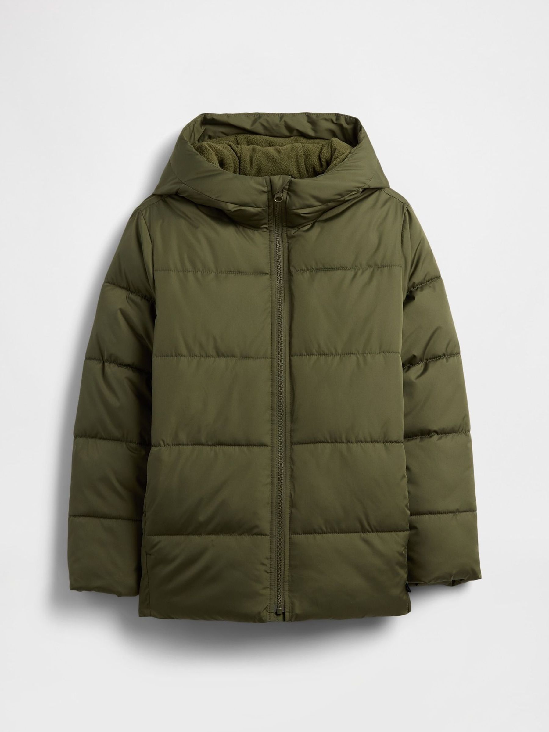 Green Puffer Jacket (4-13yrs) (W73313) | £50