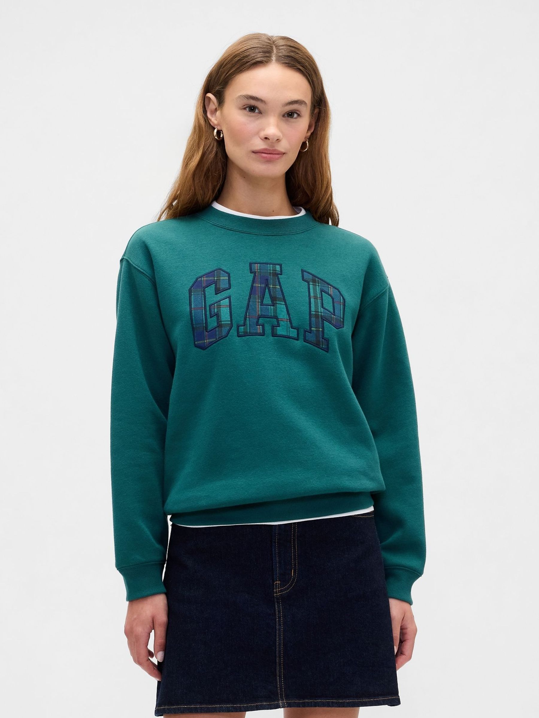 Green Logo Fleece Sweatshirt (W73314) | £30