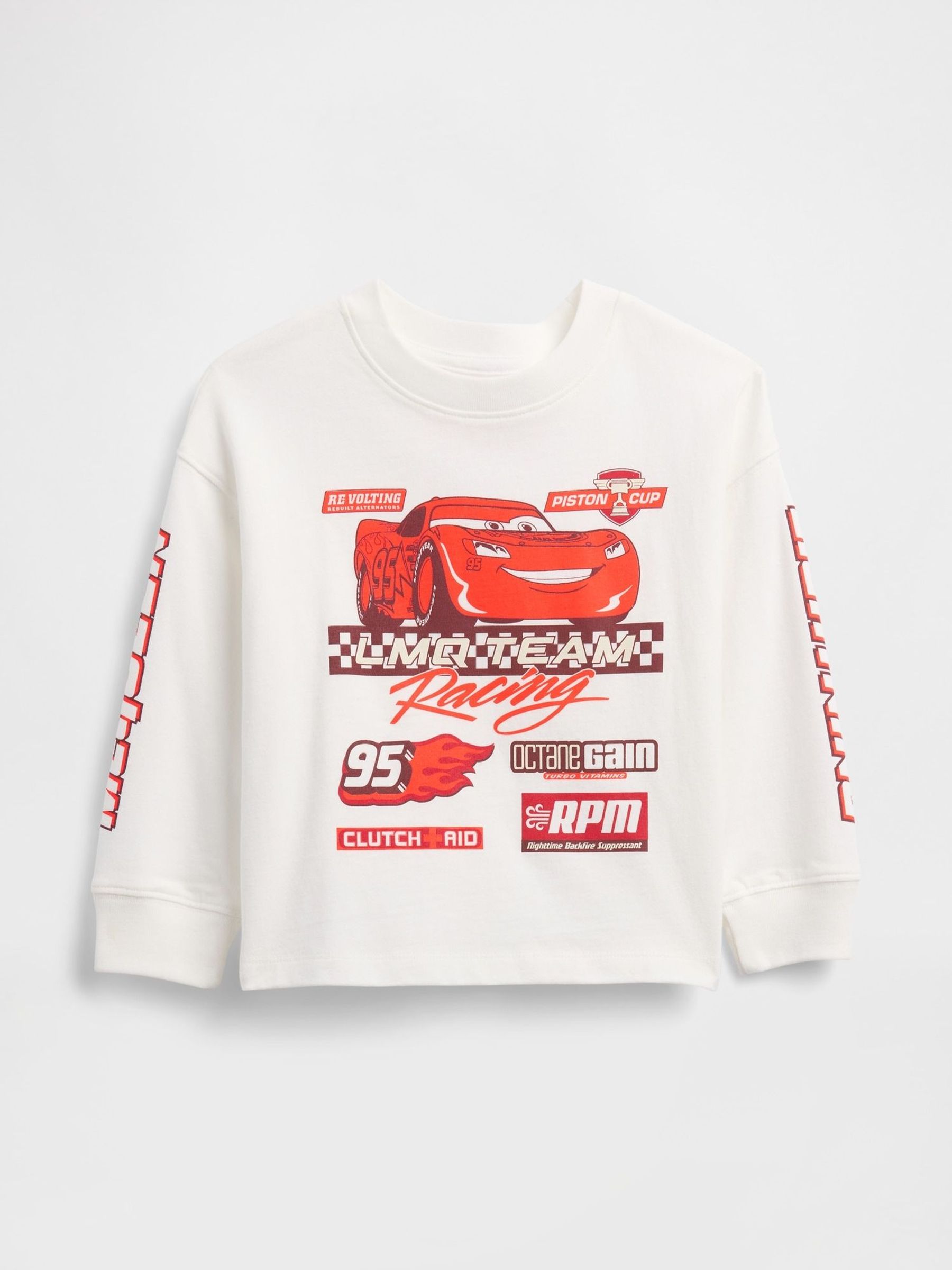 White Disney Cars Graphic Sweatshirt (6mths-5yrs) (W73333) | £16