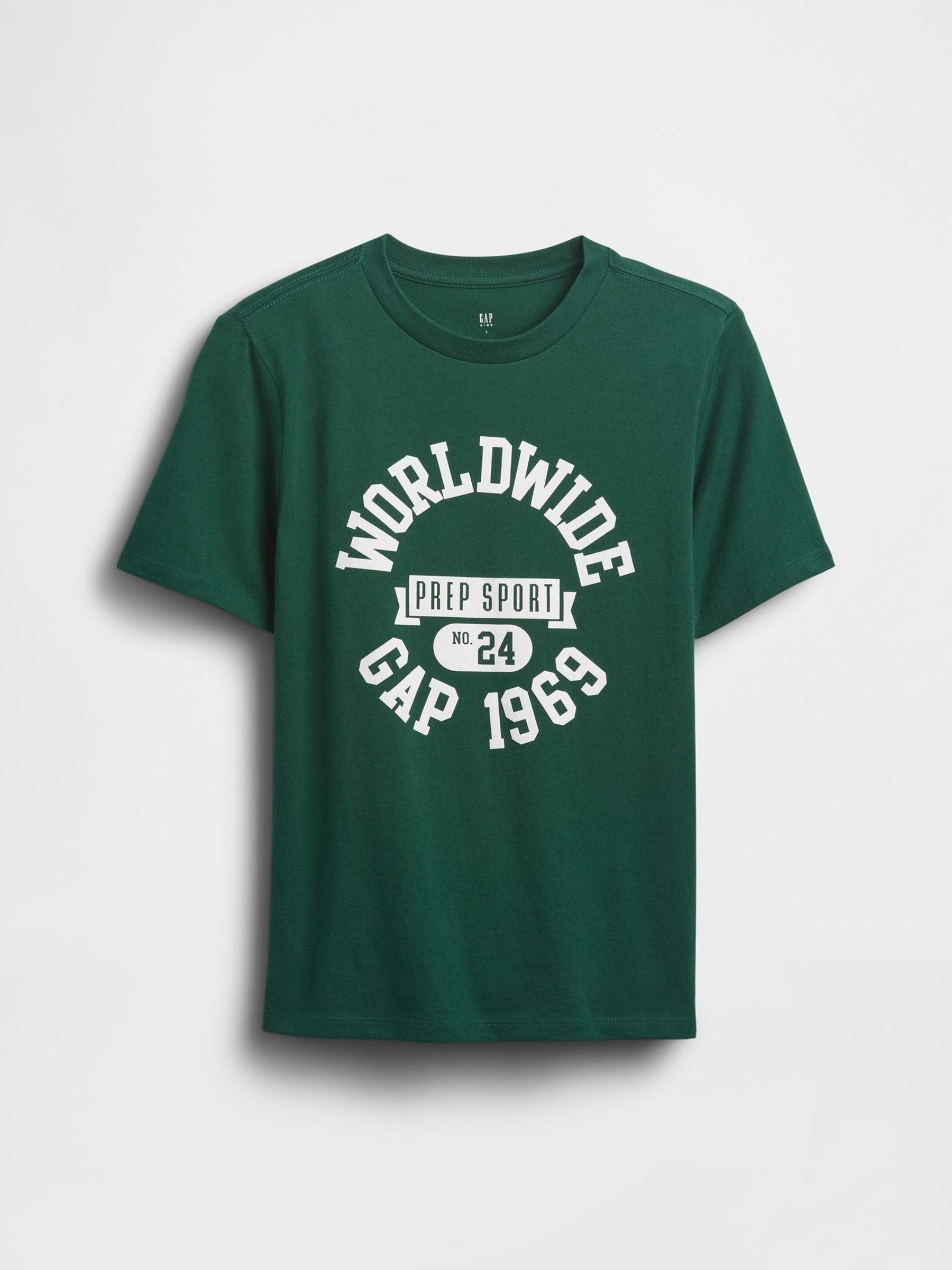 Green Logo Graphic T-Shirt (4-13yrs) (W73334) | £10