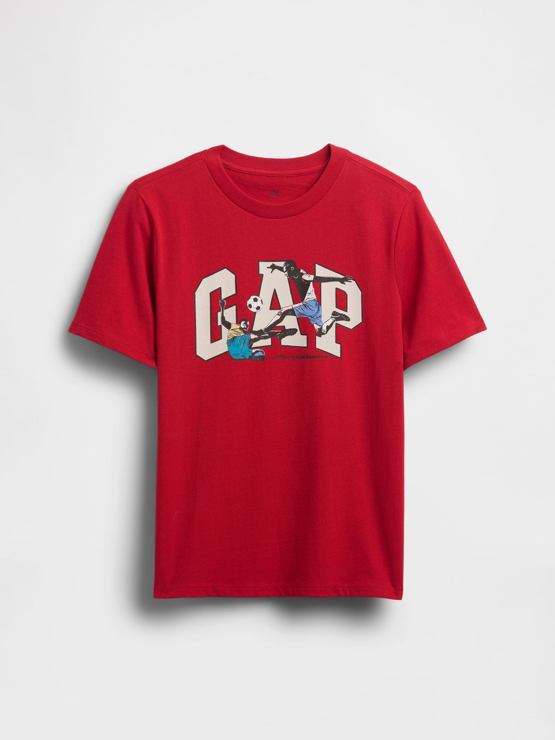 Red Logo Graphic T-Shirt (4-13yrs) (W73351) | £10