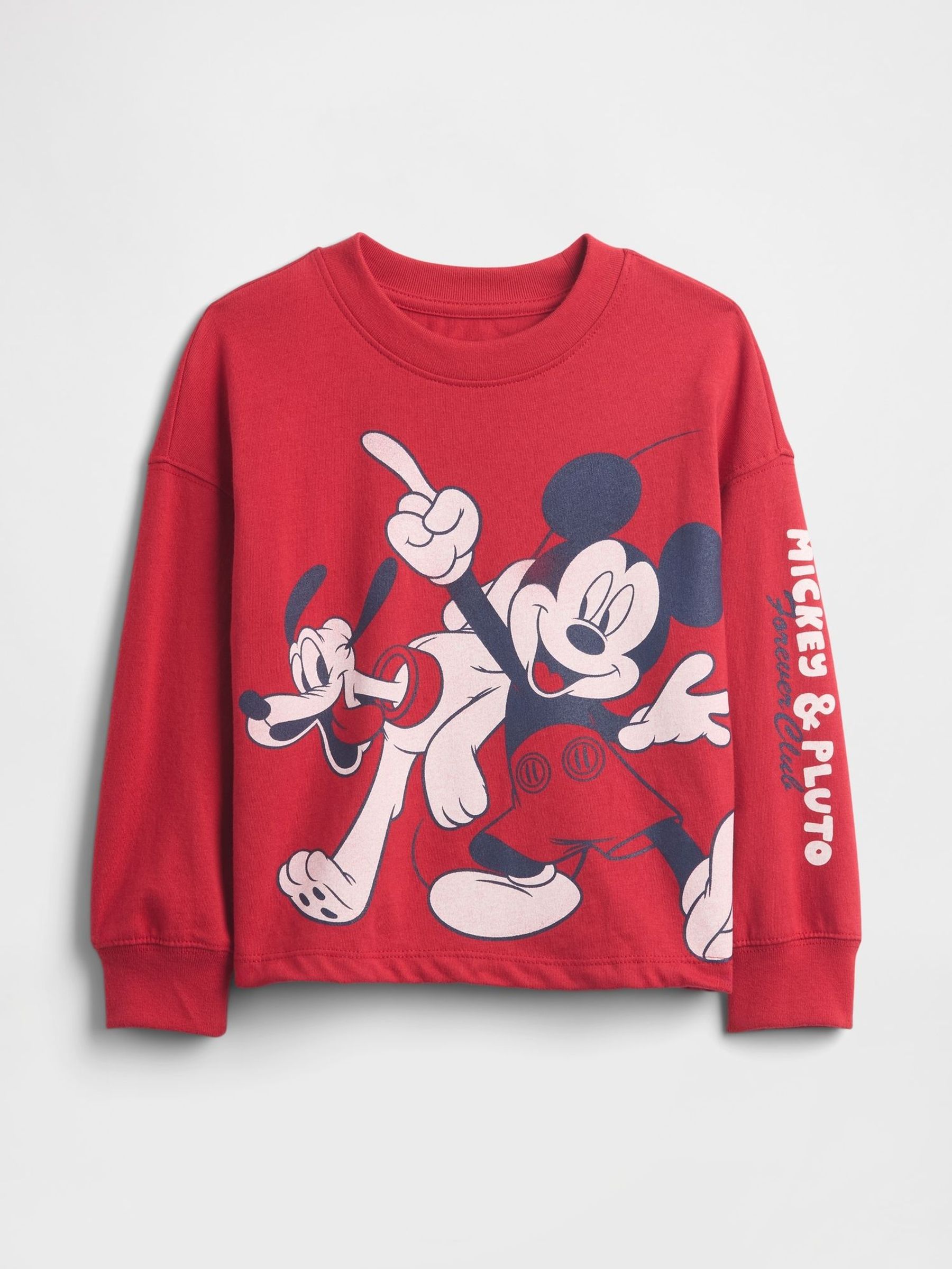 Red Disney Mickey Mouse Halloween Graphic T-Shirt (6mths-5yrs) (W73365) | £16