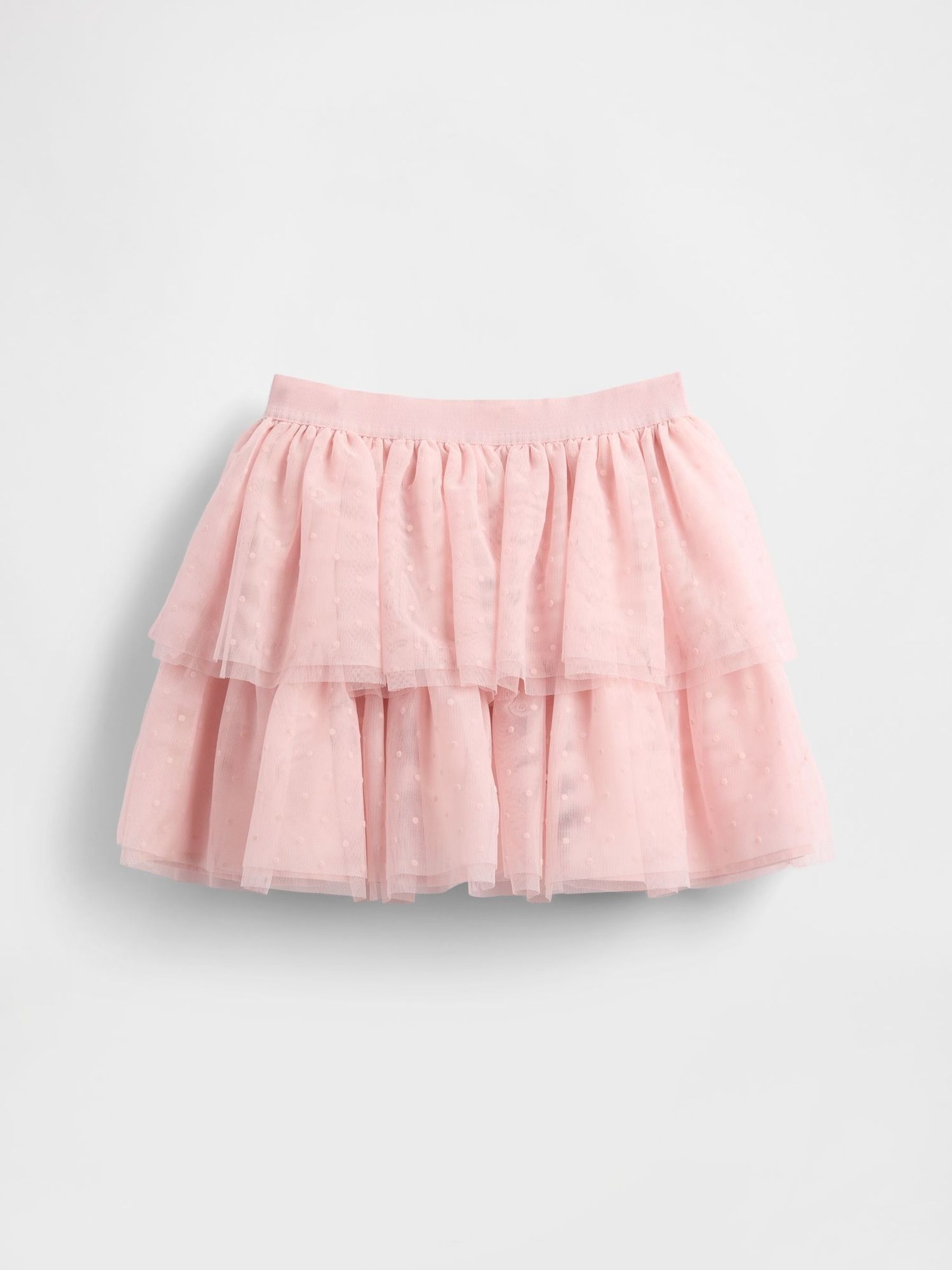 Pink Tiered Tulle Skirt (4-13yrs) (W73366) | £30