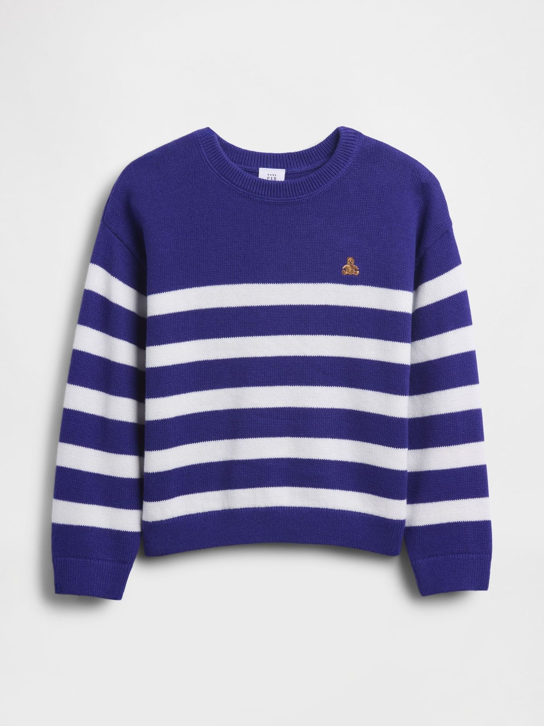 Blue Brannan Bear Crew Neck Jumper (6mths-5yrs) (W73391) | £20