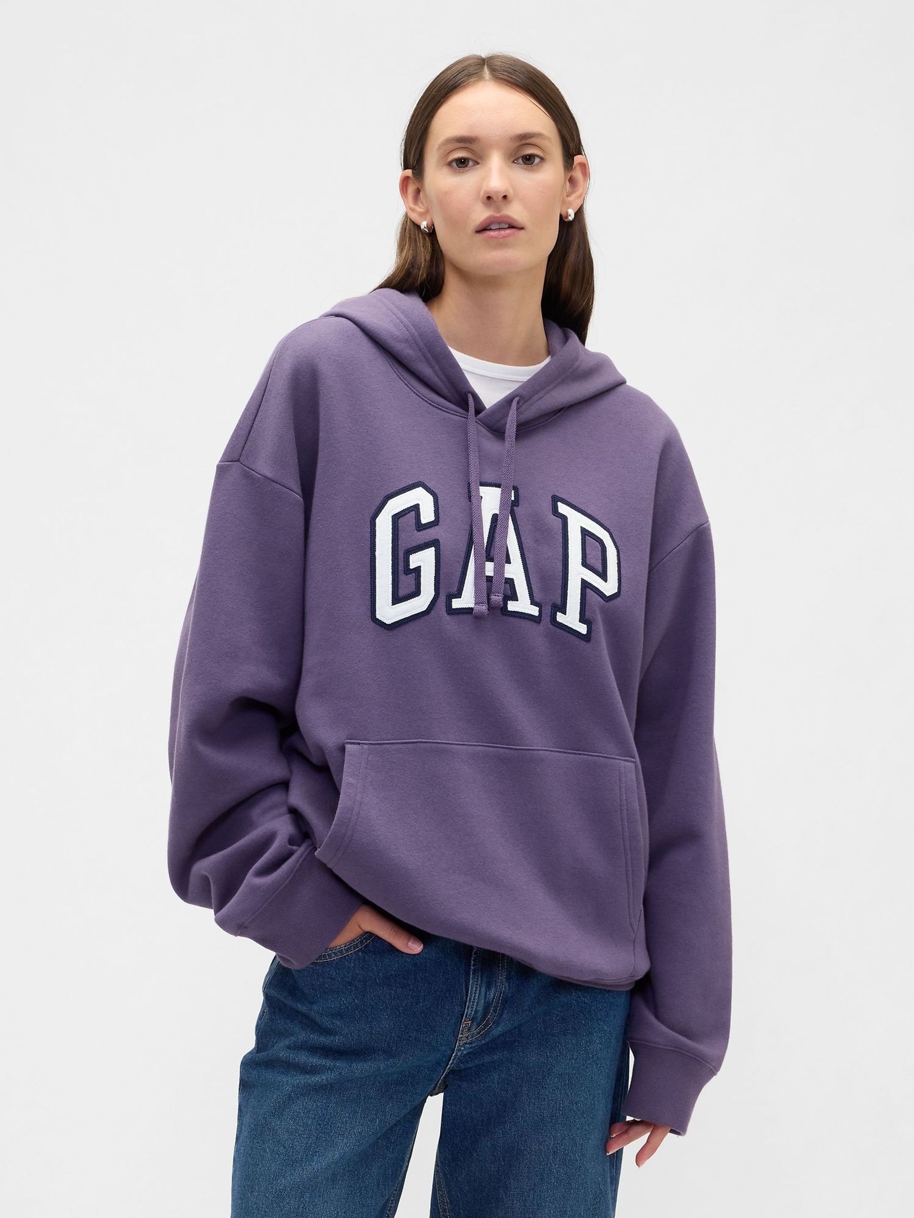 Purple Logo Hoodie (W73436) | £35