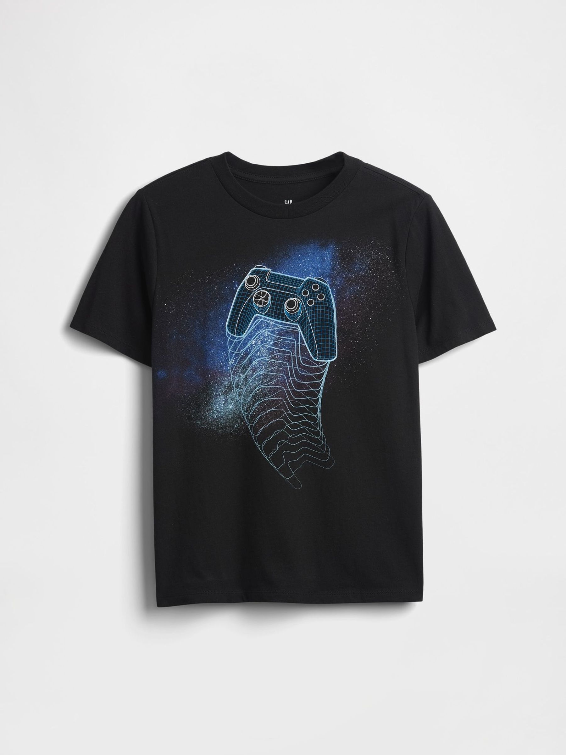 Black Graphic T-Shirt (4-13yrs) (W73449) | £10