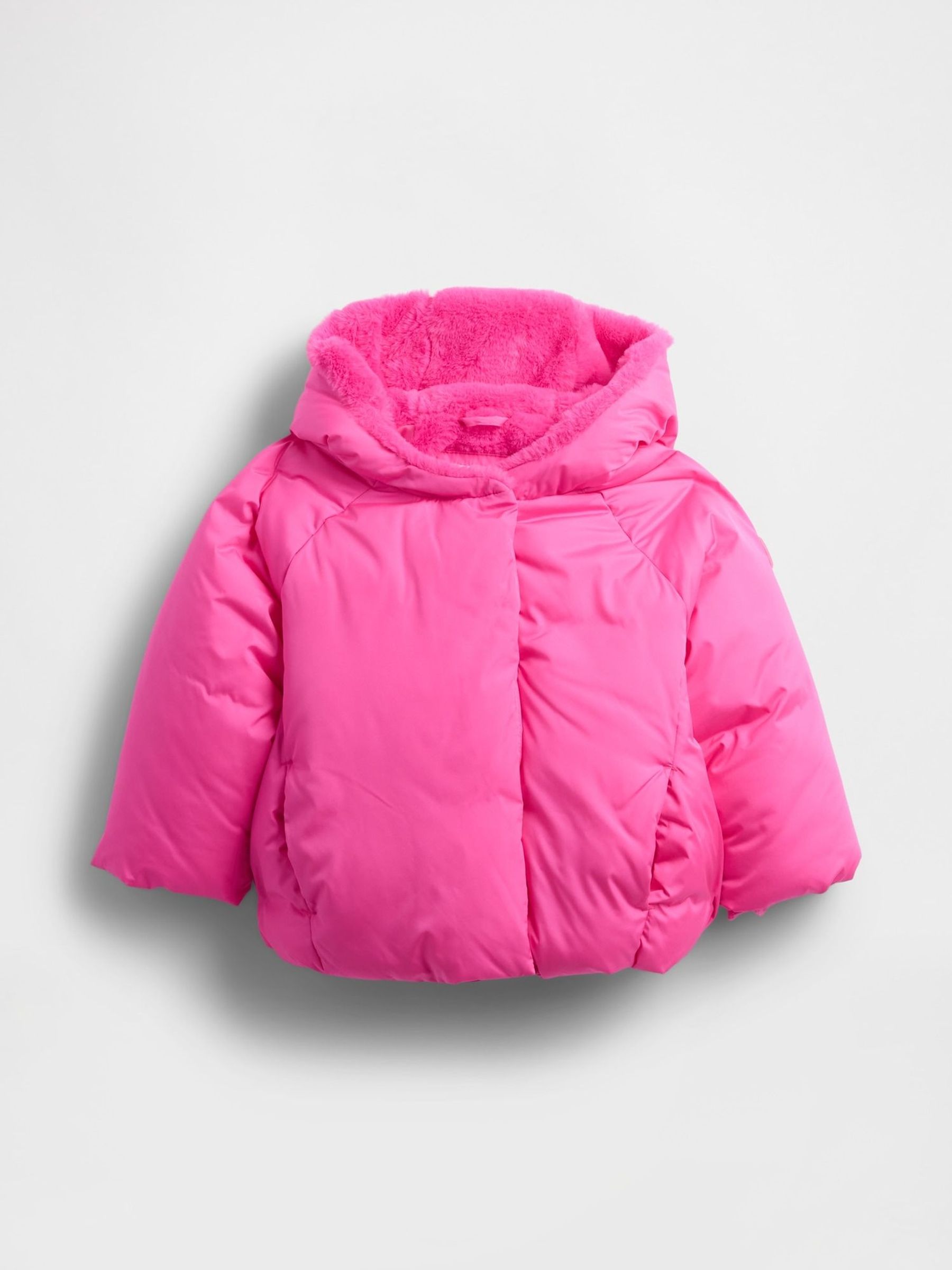 Pink Cosy Puffer Jacket (W73520) | £60