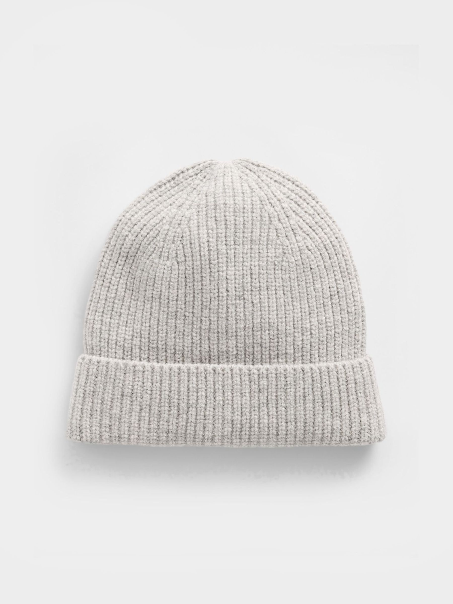 Grey CashSoft Stretch Beanie (W73521) | £18