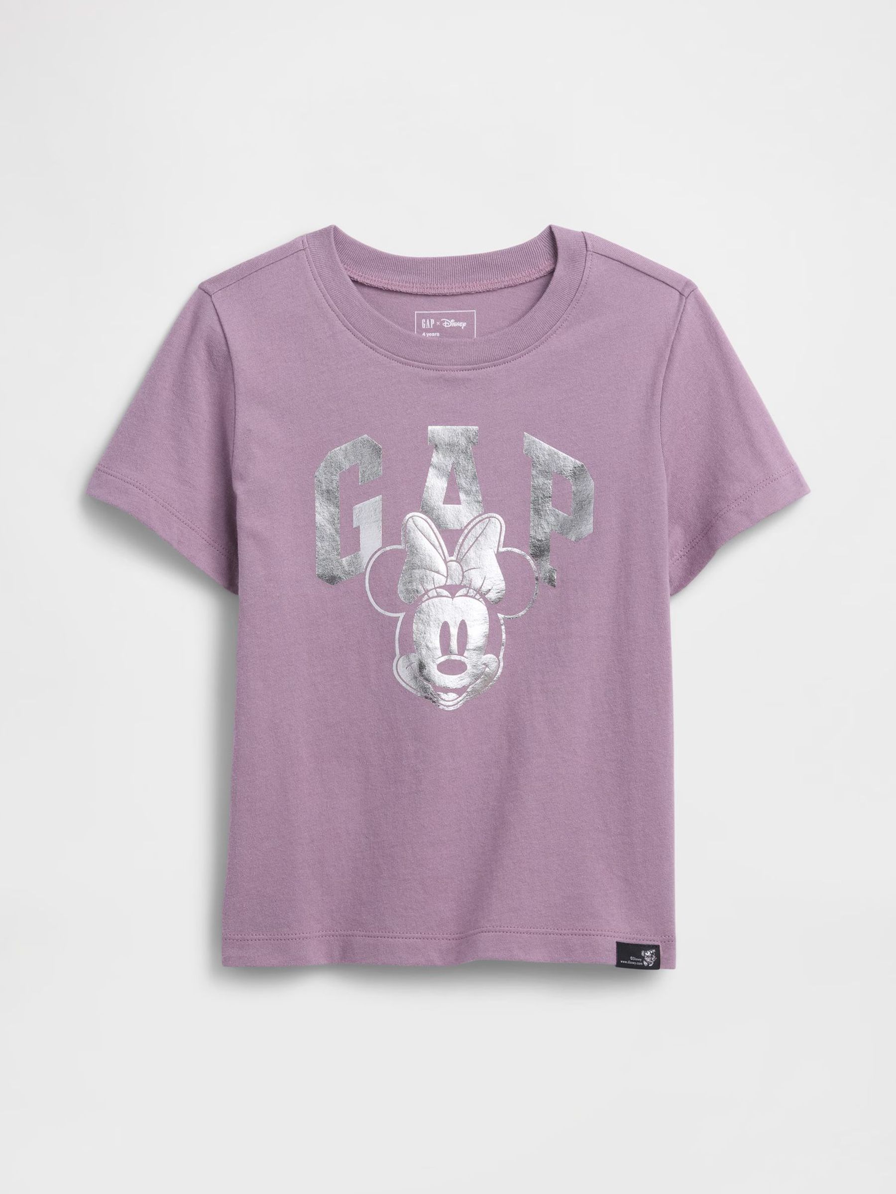 Purple Disney Minnie Mouse Logo T-Shirt (W73561) | £10