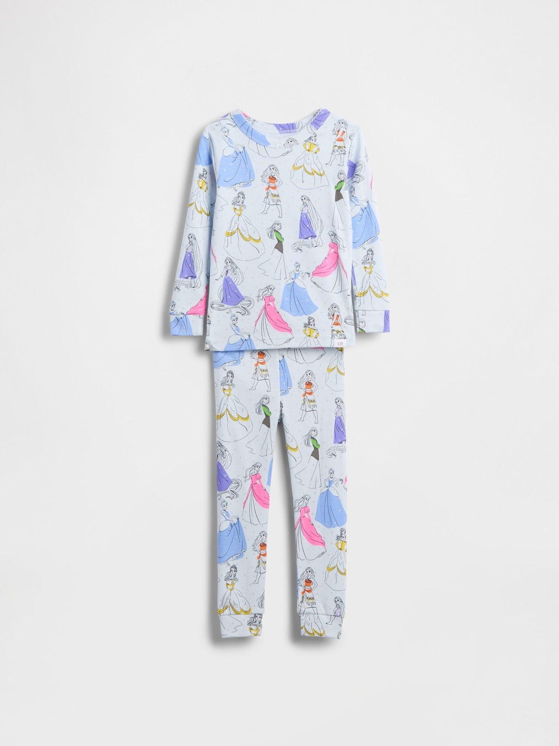Blue Princess Disney Brushed Cotton Pyjamas Set (6mths-5yrs) (W73574) | £25