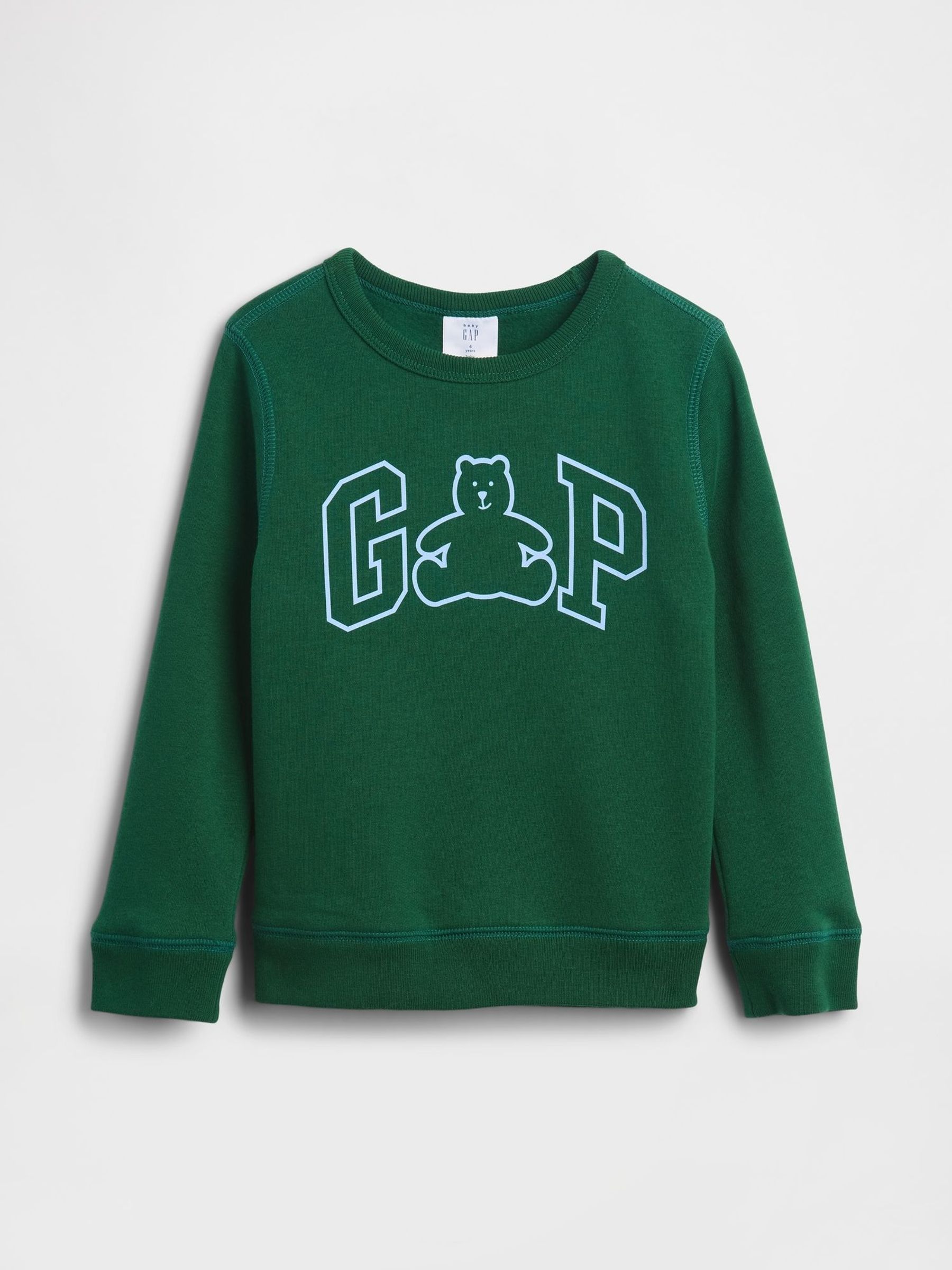Green Logo Sweatshirt (6mths-5yrs) (W73590) | £16
