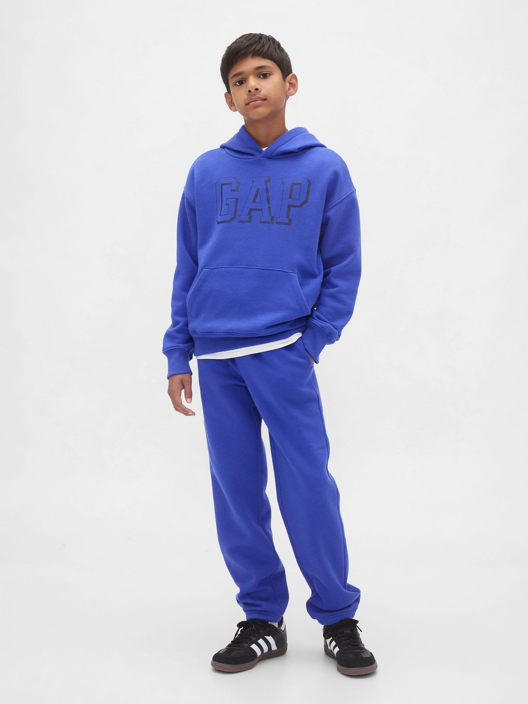 Blue Relaxed Logo Joggers (4-13yrs) (W73592) | £18
