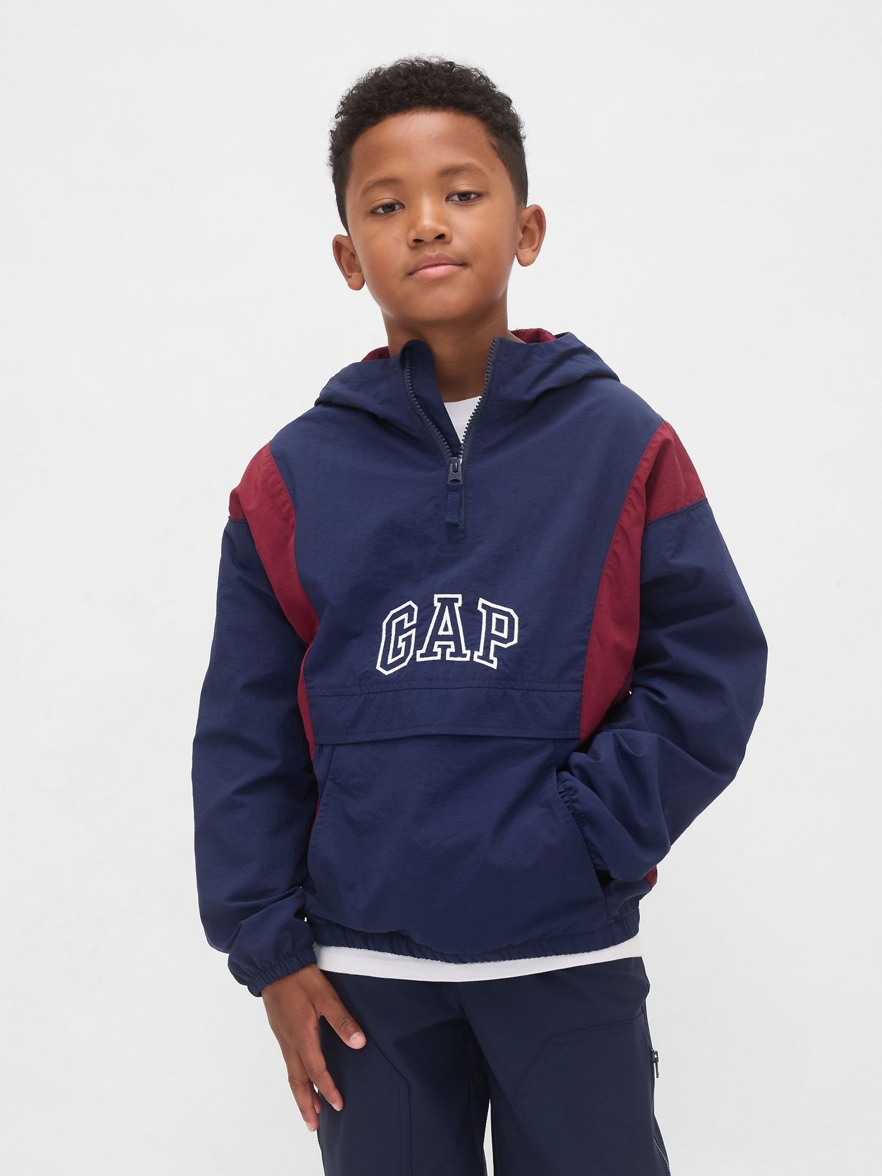 Blue Polyamide Anorak Jacket (4-13yrs) (W73597) | £45
