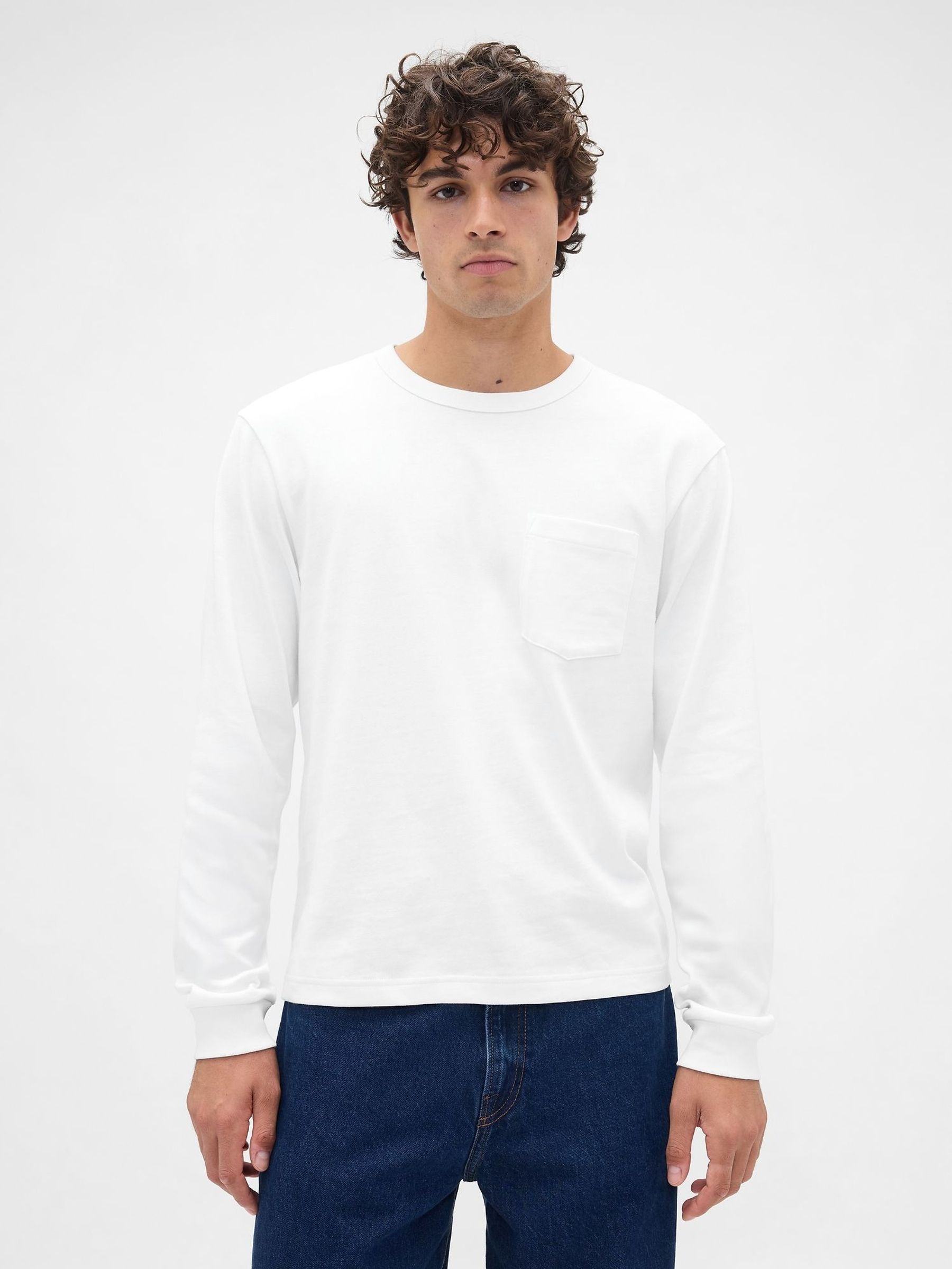 White Heavyweight Relaxed T-Shirt (W73608) | £35