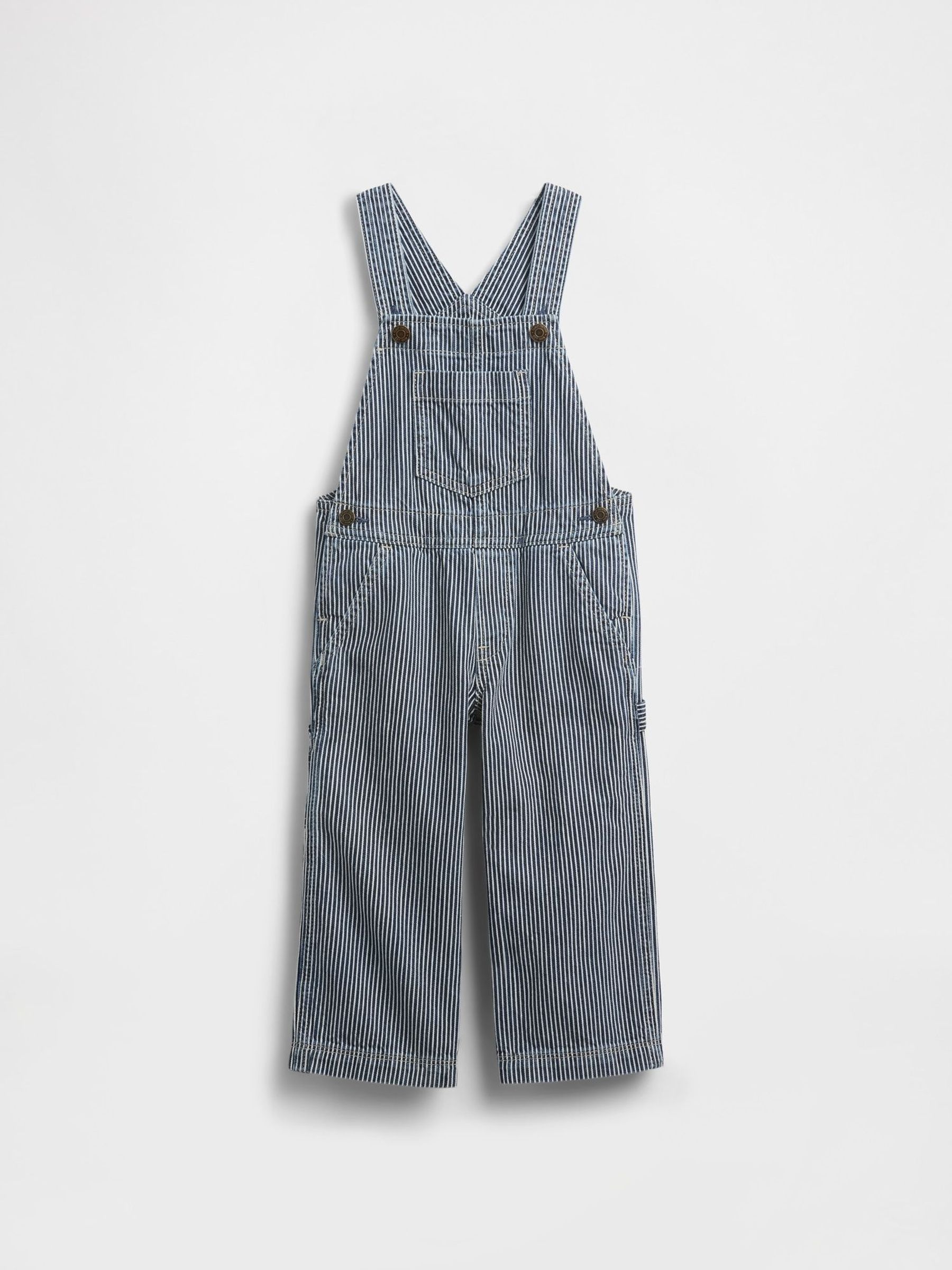 Blue Denim Stripe Baggy All-In-One (W73624) | £40