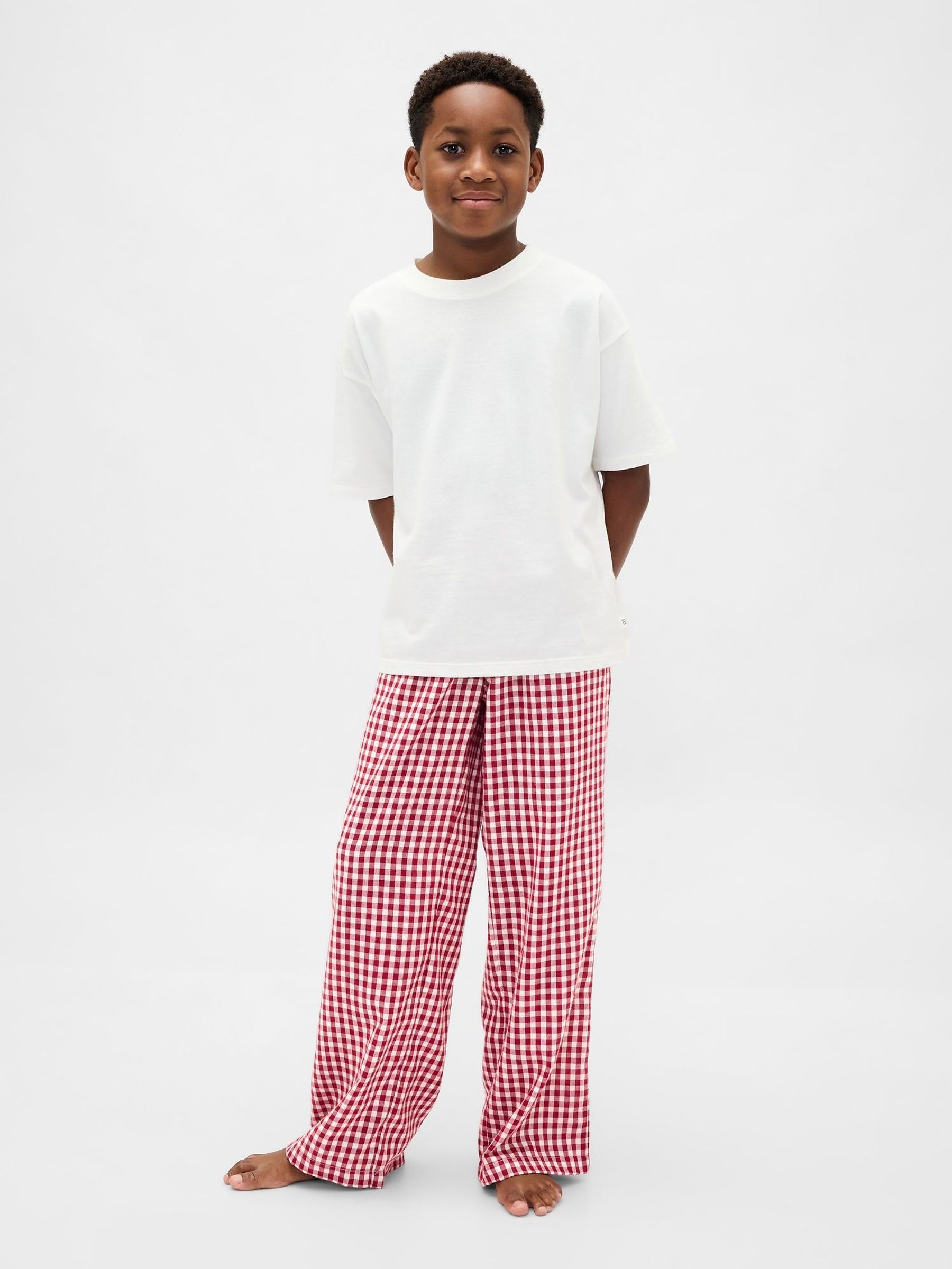 Red Flannel Pyjama Trousers (6-13yrs) (W73639) | £16