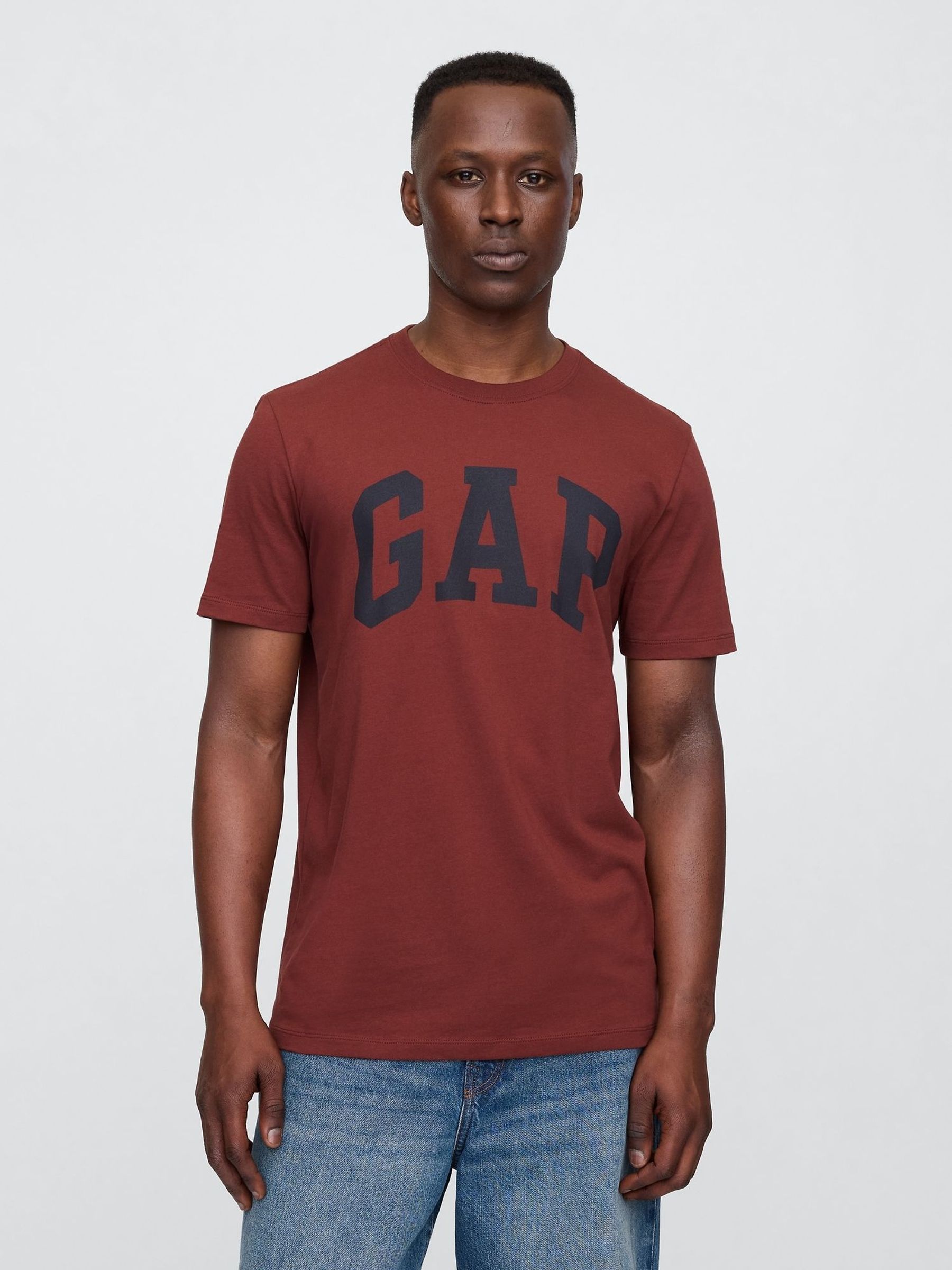 Brown Everyday Soft Logo Crew Neck T-Shirt (W73653) | £14