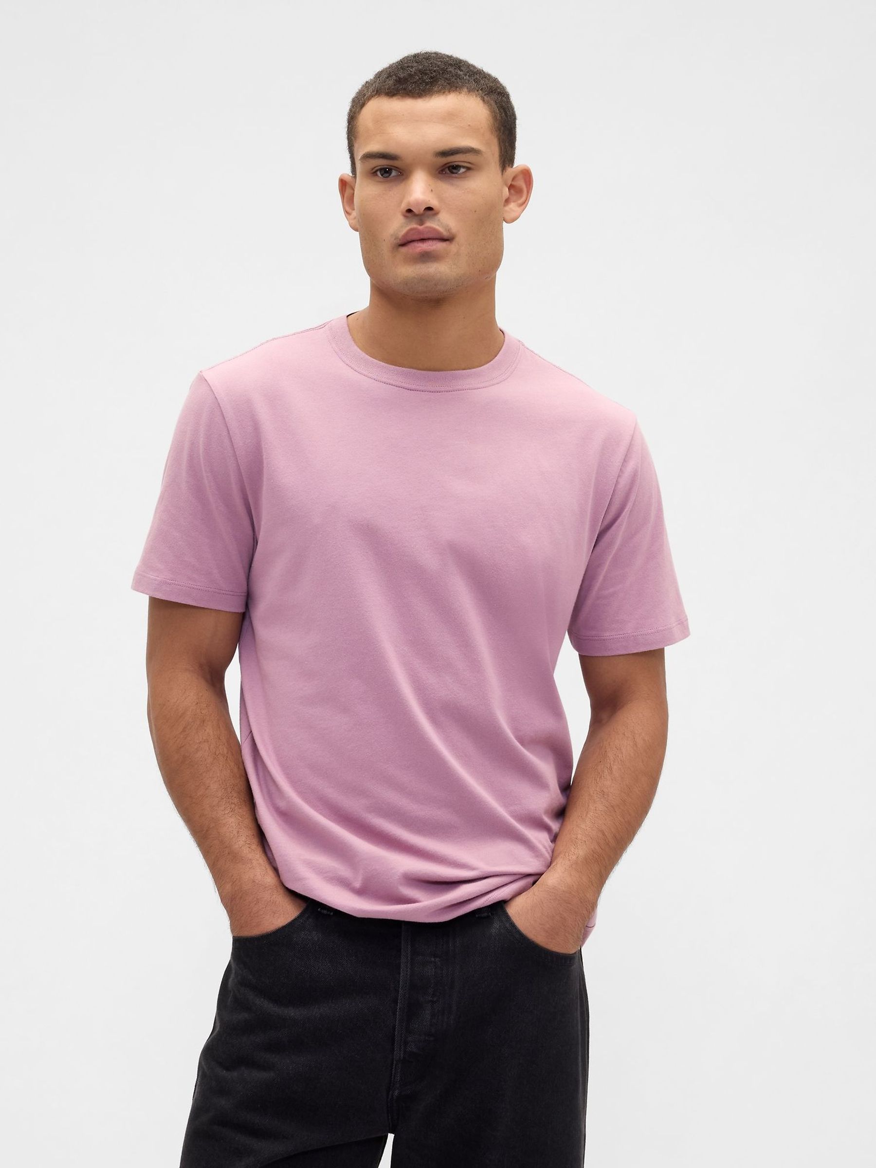 Pink Everyday Soft Crew Neck T-Shirt (W73681) | £12