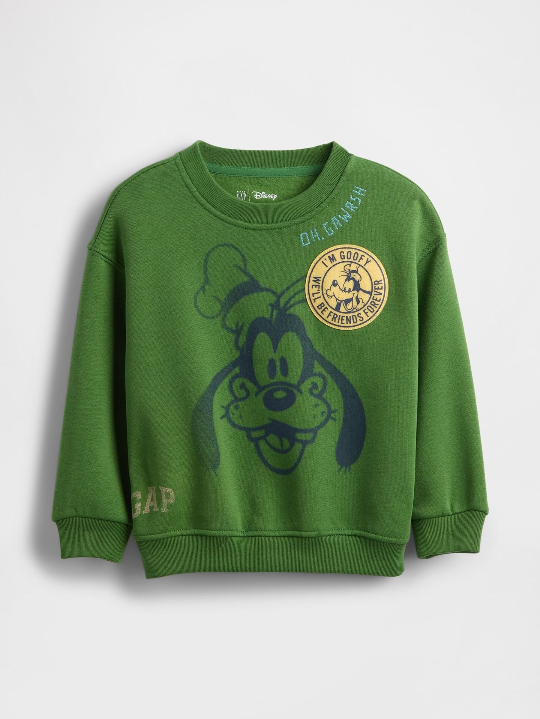 Green Goofy Disney Vintage Soft Sweatshirt (6mths-5yrs) (W73685) | £30