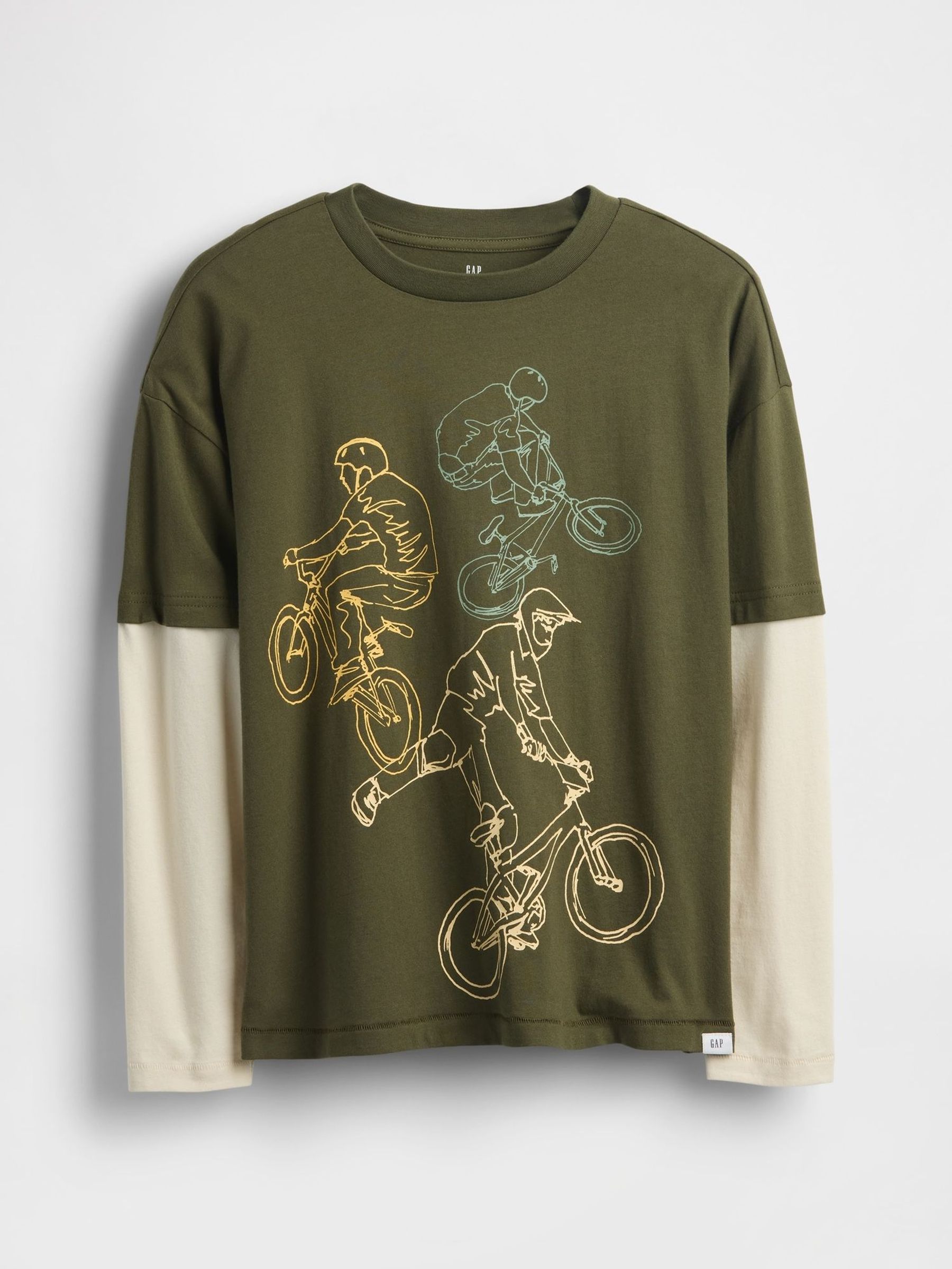 Green Relaxed Graphic T-Shirt (4-13yrs) (W73700) | £12