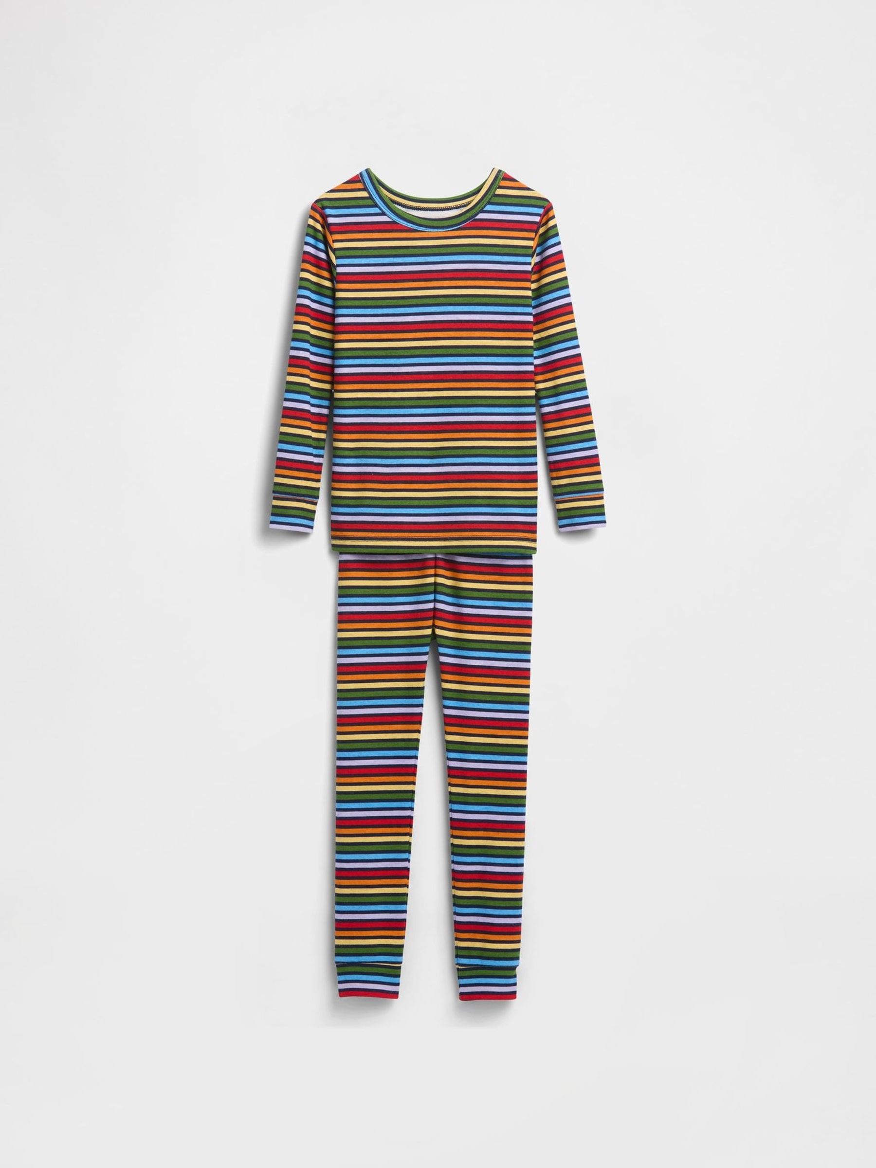Multi Long Sleeve Pyjama Top & Trousers Set (6mths-5yrs) (W73722) | £18