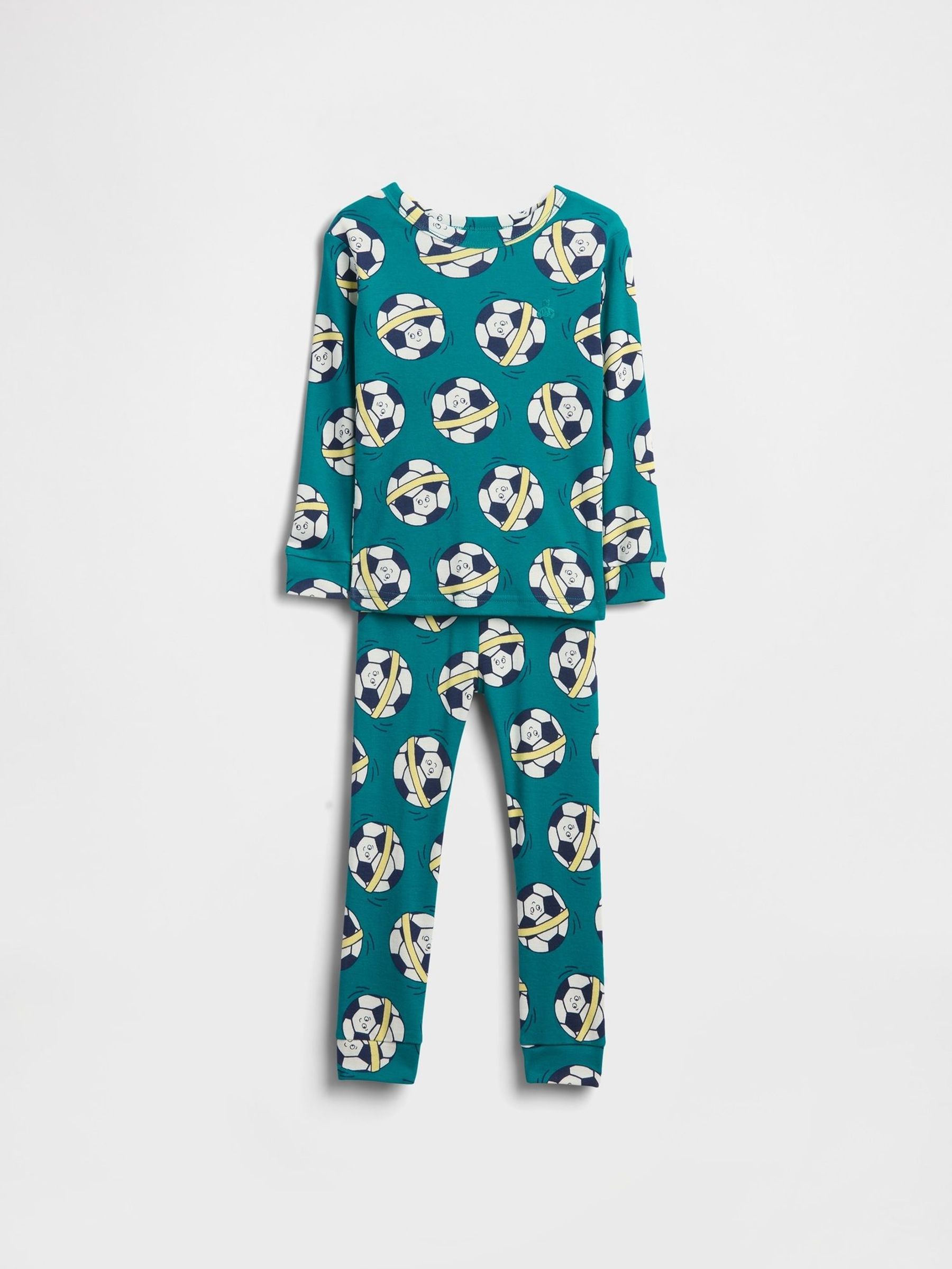 Blue Brushed Cotton Pyjama Set (6mths-5yrs) (W73735) | £18