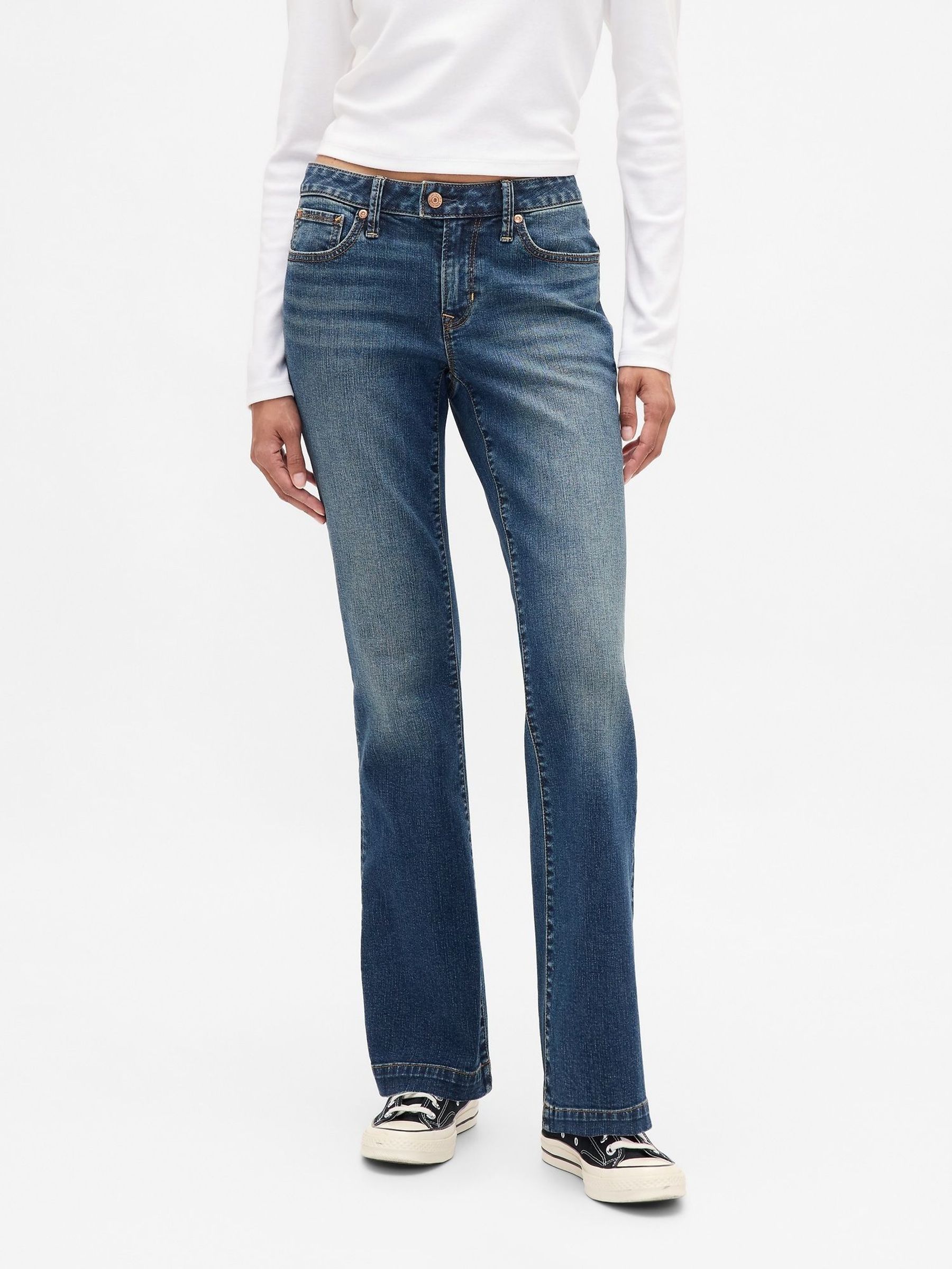 Blue Low Waisted Long and Lean Jeans (W73736) | £75