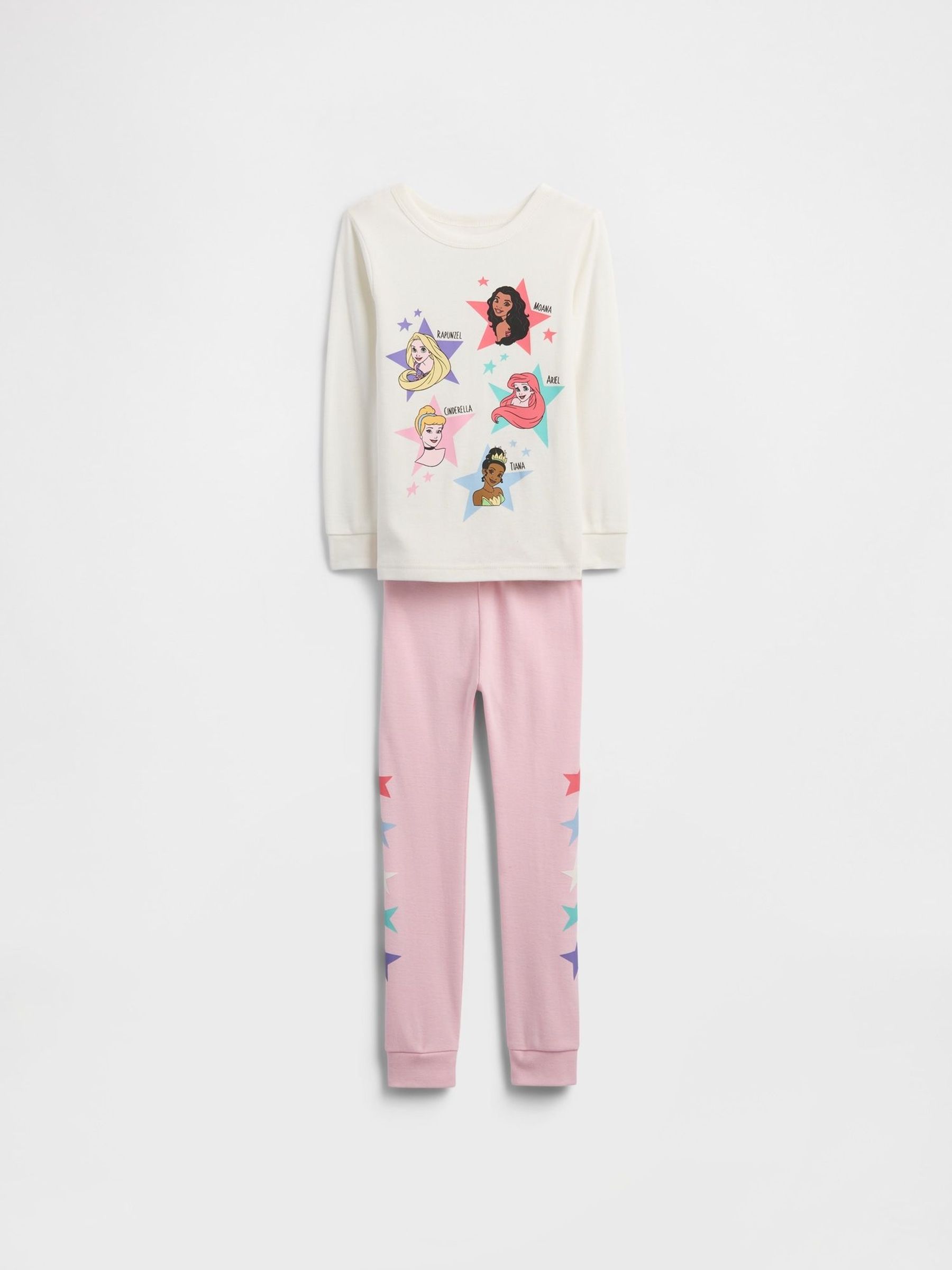 White Disney Princess Cotton Pyjamas Set (6mths-5yrs) (W73737) | £22