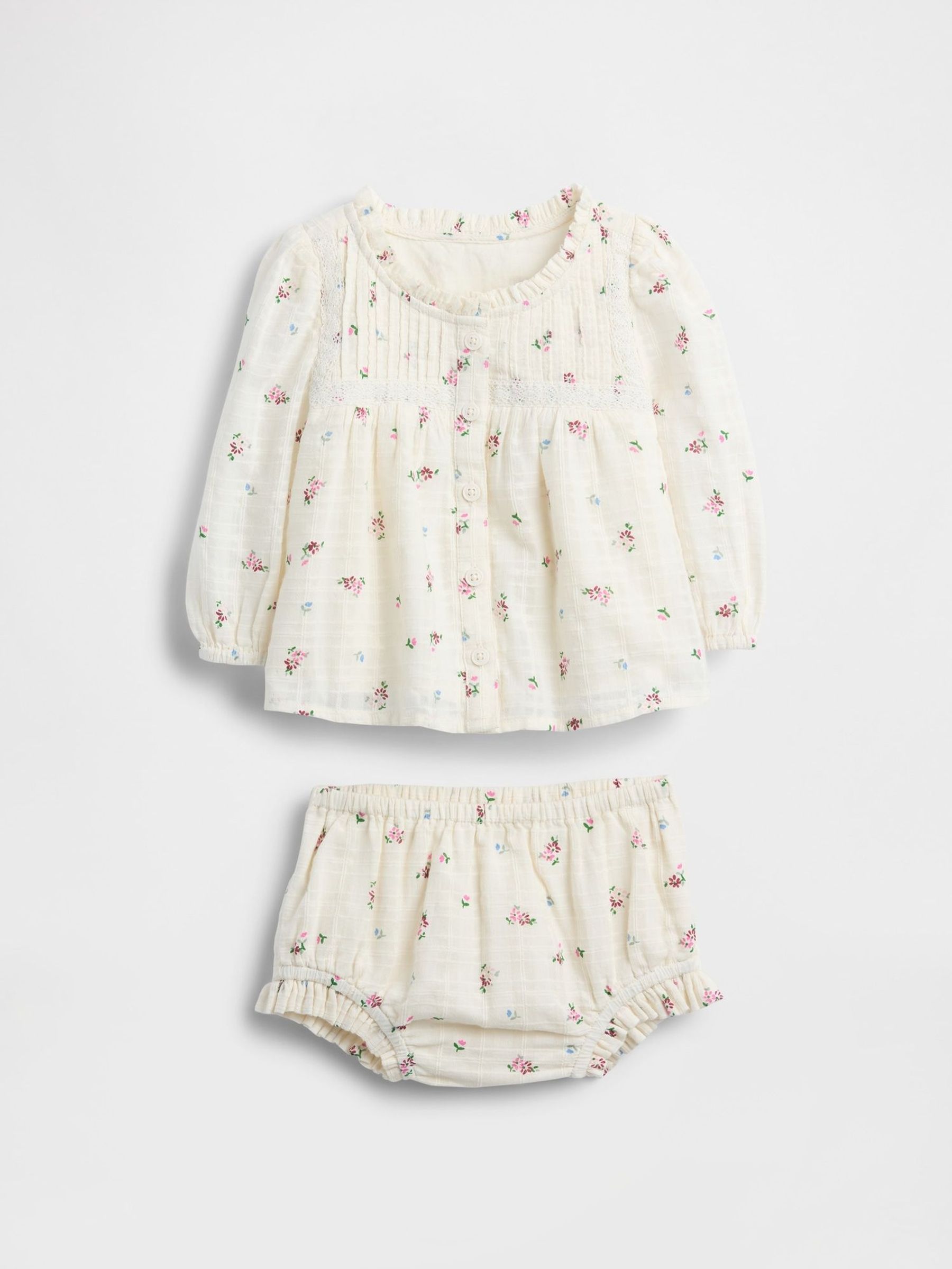 Cream Bubble Outfit Set (W73750) | £30